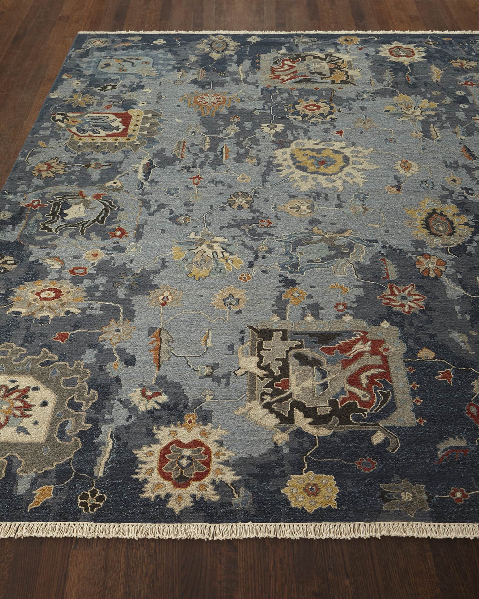 Briley Soumak Weave Hand-Knotted Rug, 10' x 14'