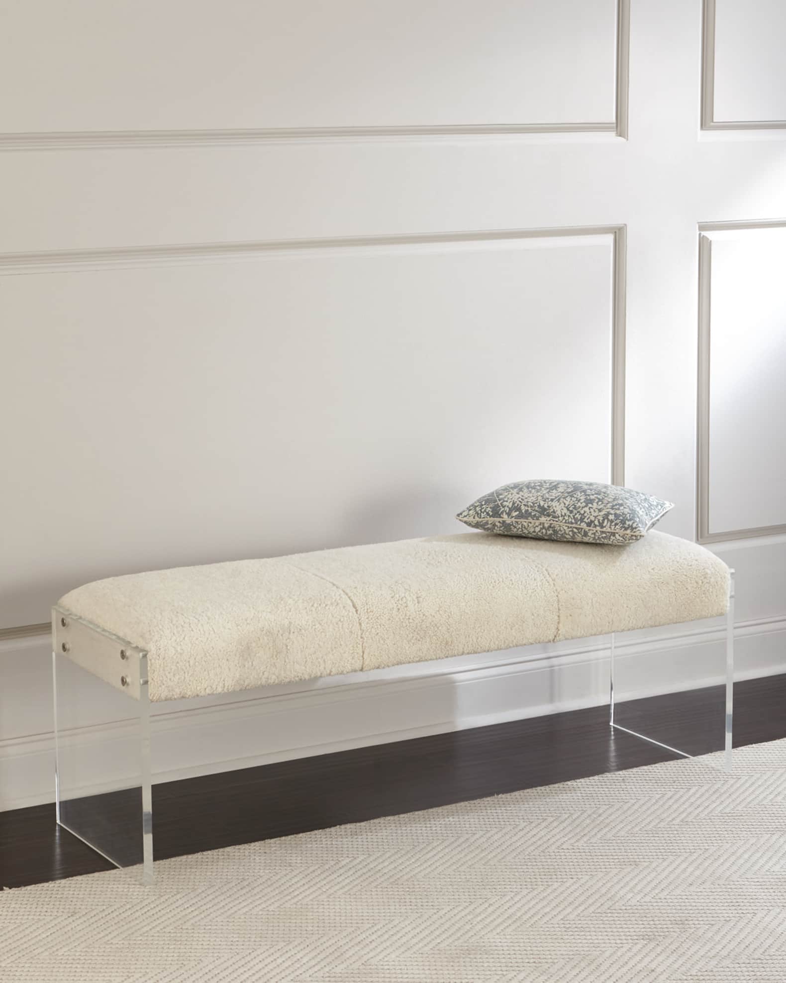 Acrylic bed 2025 bench