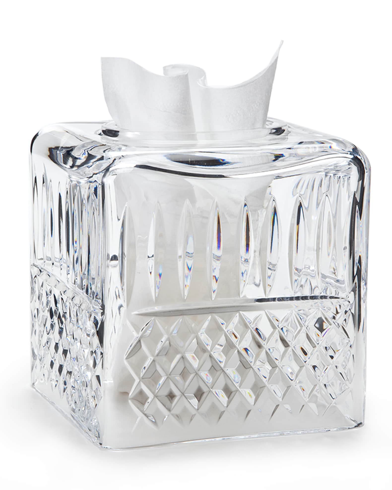 Clear tissue online box cover