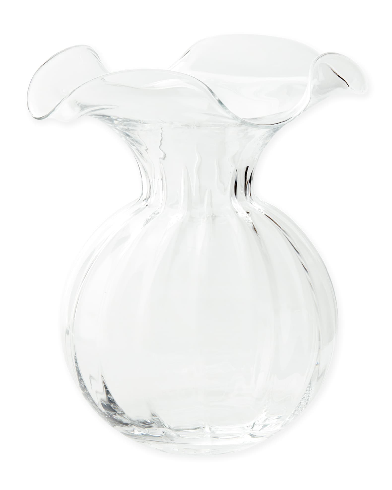 Vietri Hibiscus Large Fluted Vase Horchow