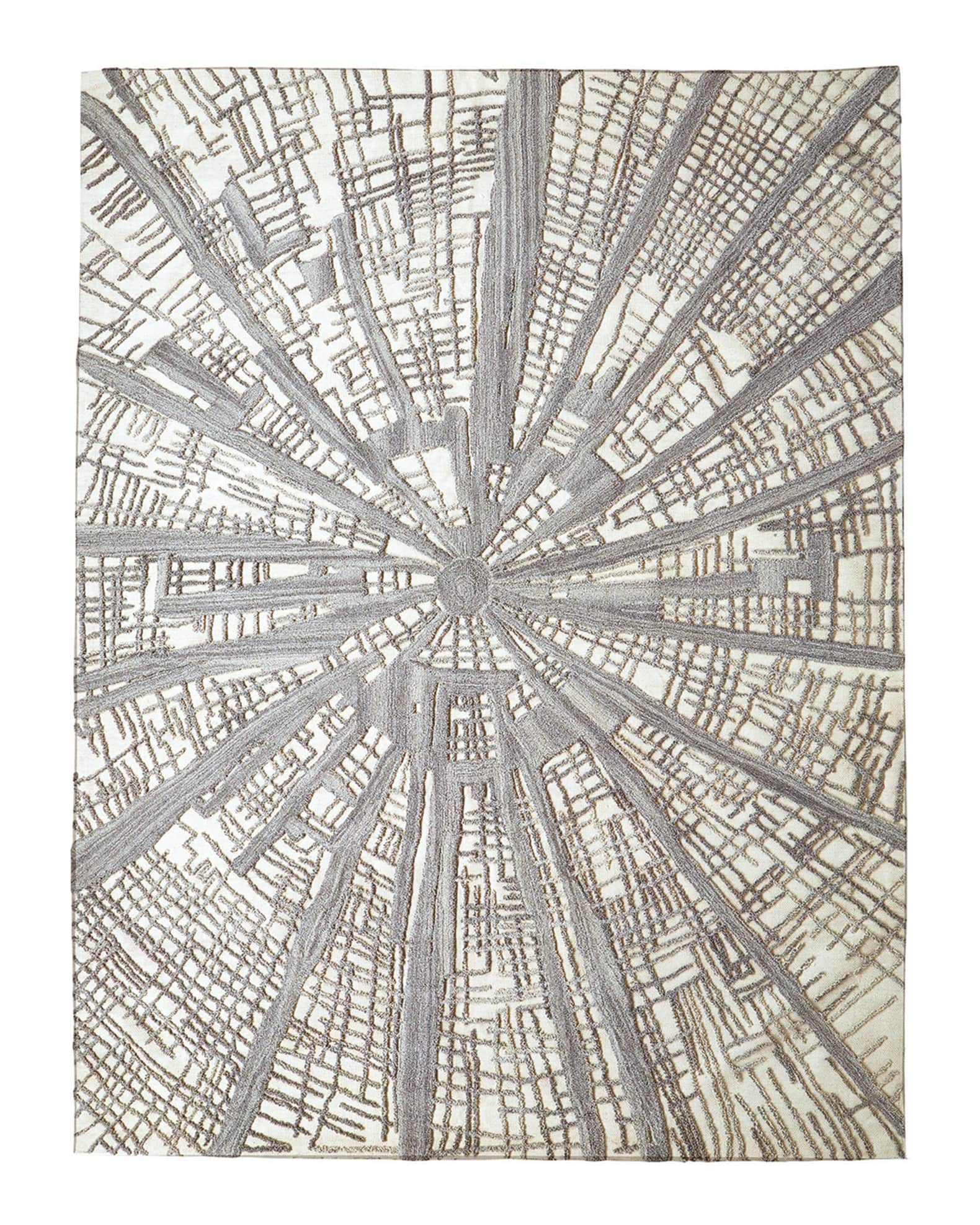 Global Views Carine HandTufted Rug, 6' x 9' Horchow