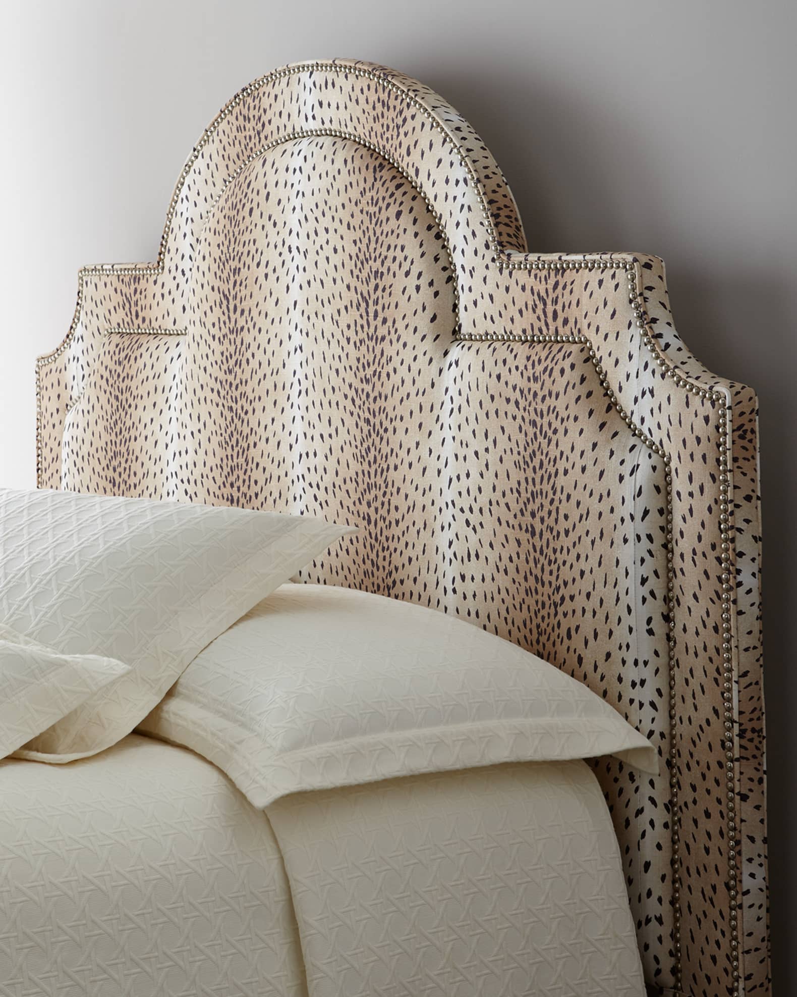 Massoud Maurice Animal Print Queen Headboard