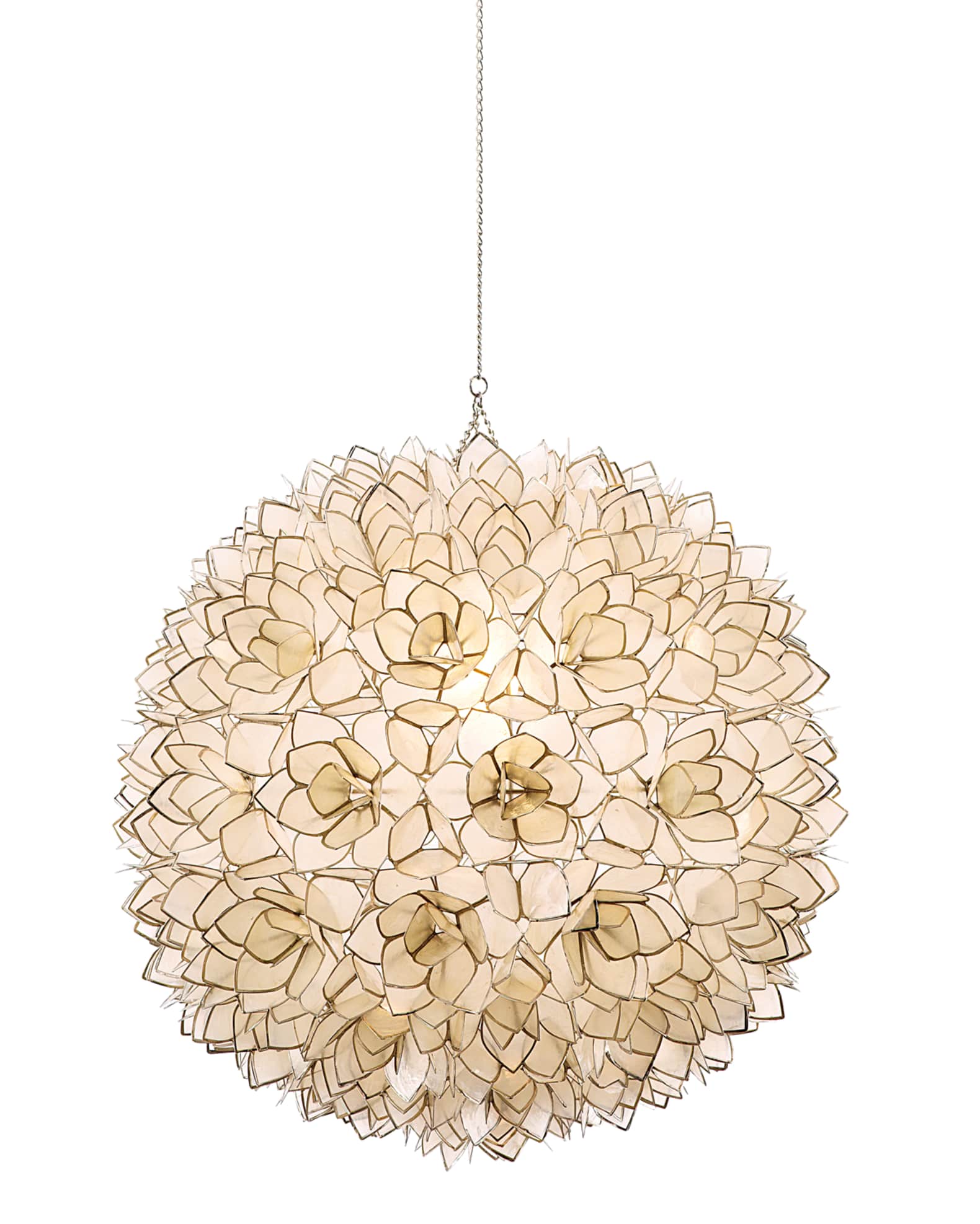 Neiman Marcus Capiz-Shell 1-Light Pendant