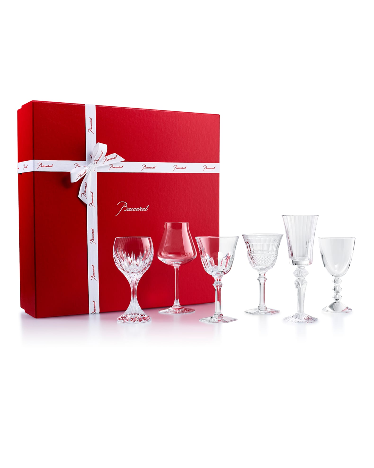 Baccarat Box of Assorted Wine Glasses, Set of 6 | Horchow