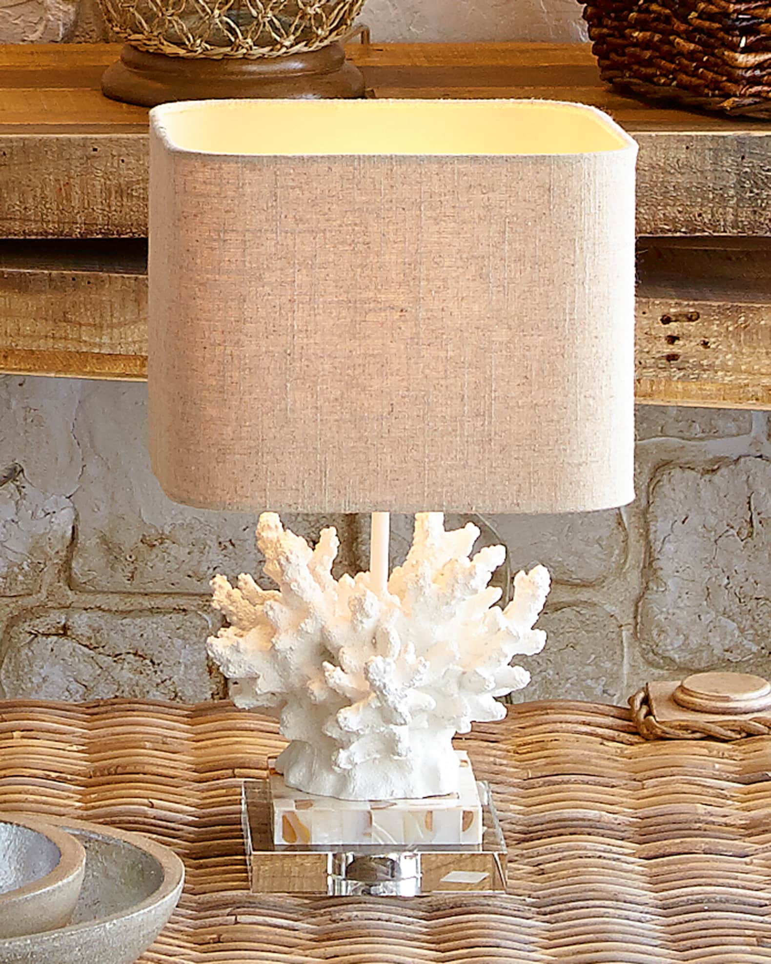 Couture Lamps White "Coral" Lamp Horchow