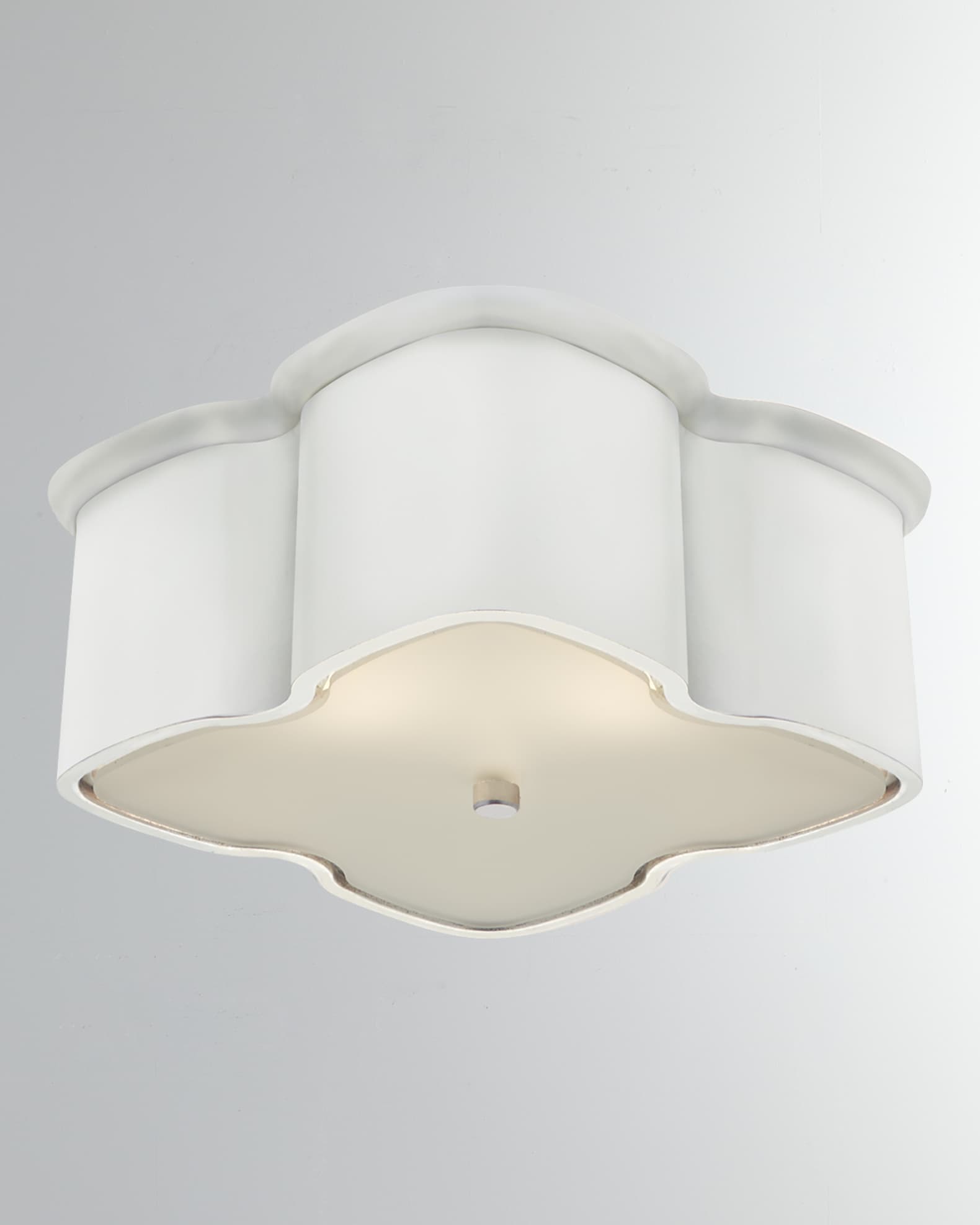 Visual Comfort Signature Bolsena Clover Flush Mount By AERIN