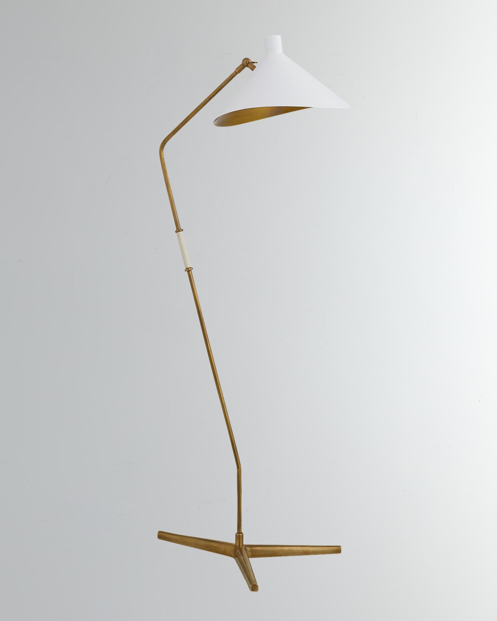 Visual Comfort Signature Mayotte Large Offset Floor Lamp By AERIN