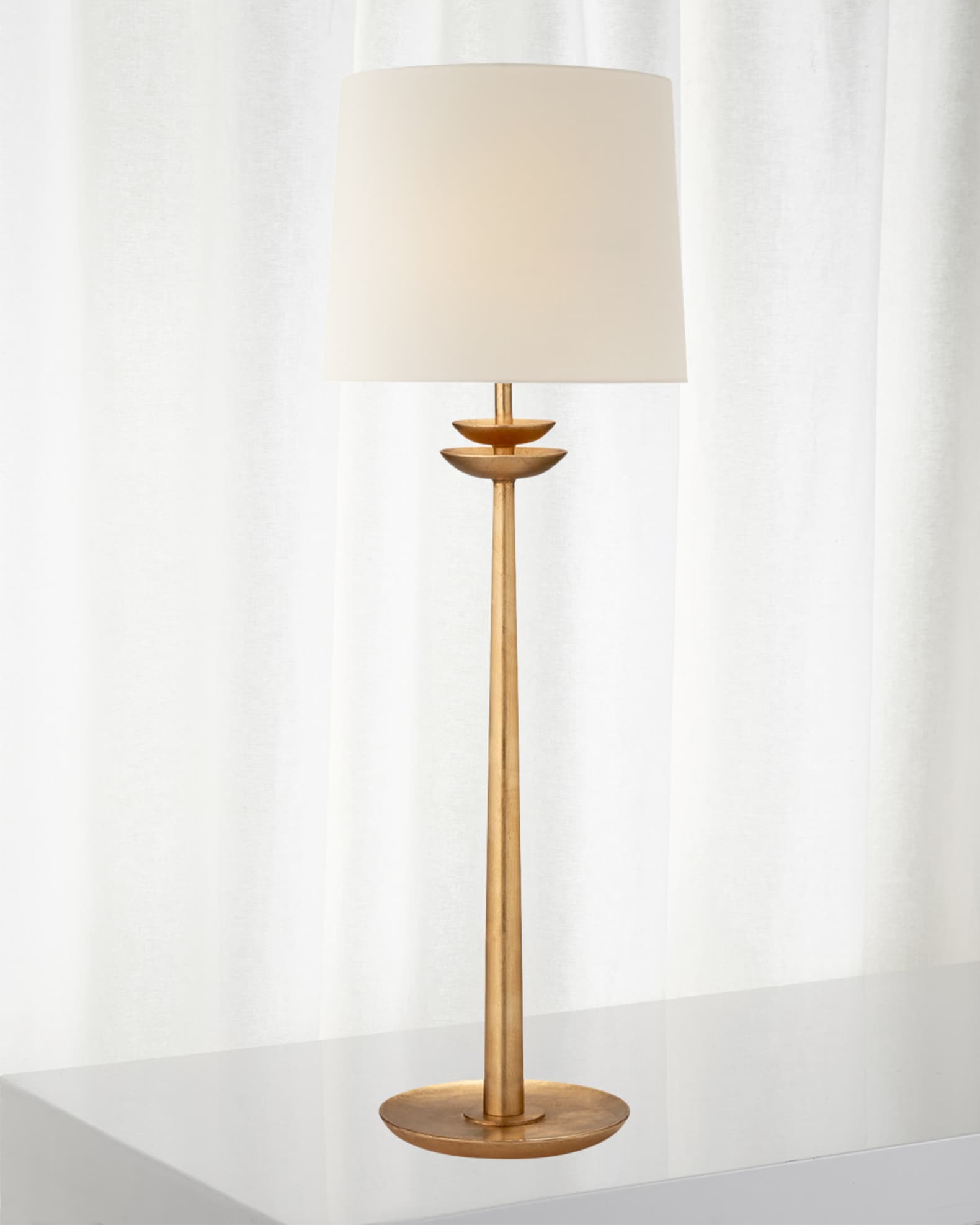 Visual Comfort Beaumont Medium Buffet Lamp Matte White