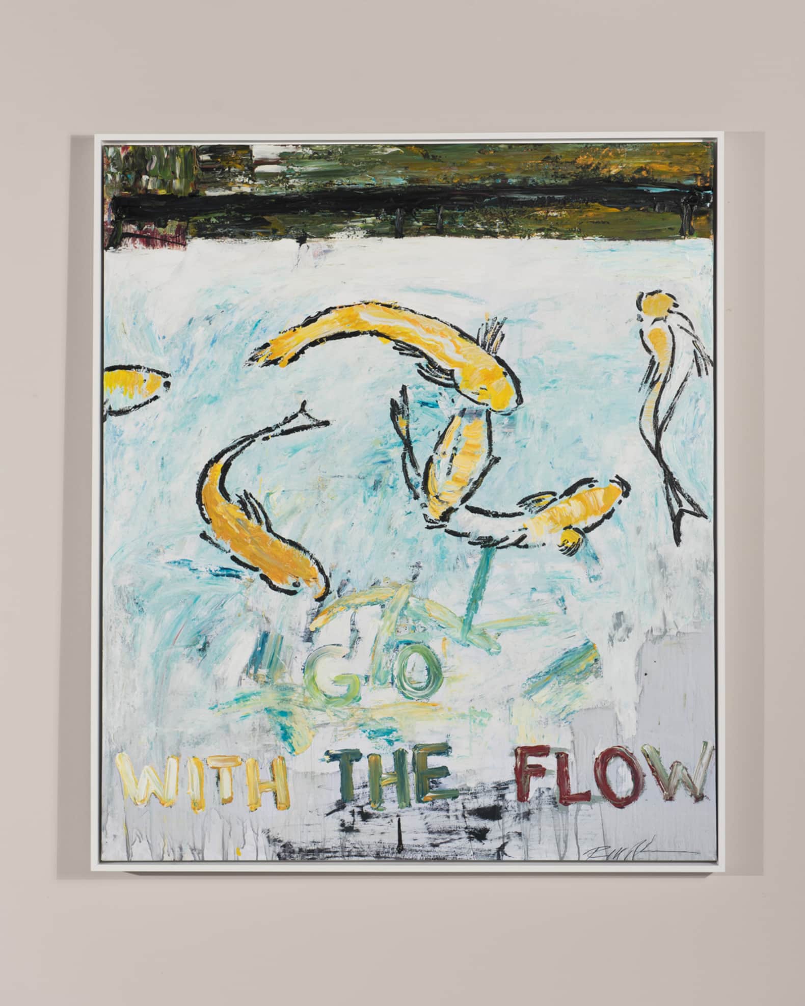 RFA Fine Art "Go With The Flow" Giclee Art