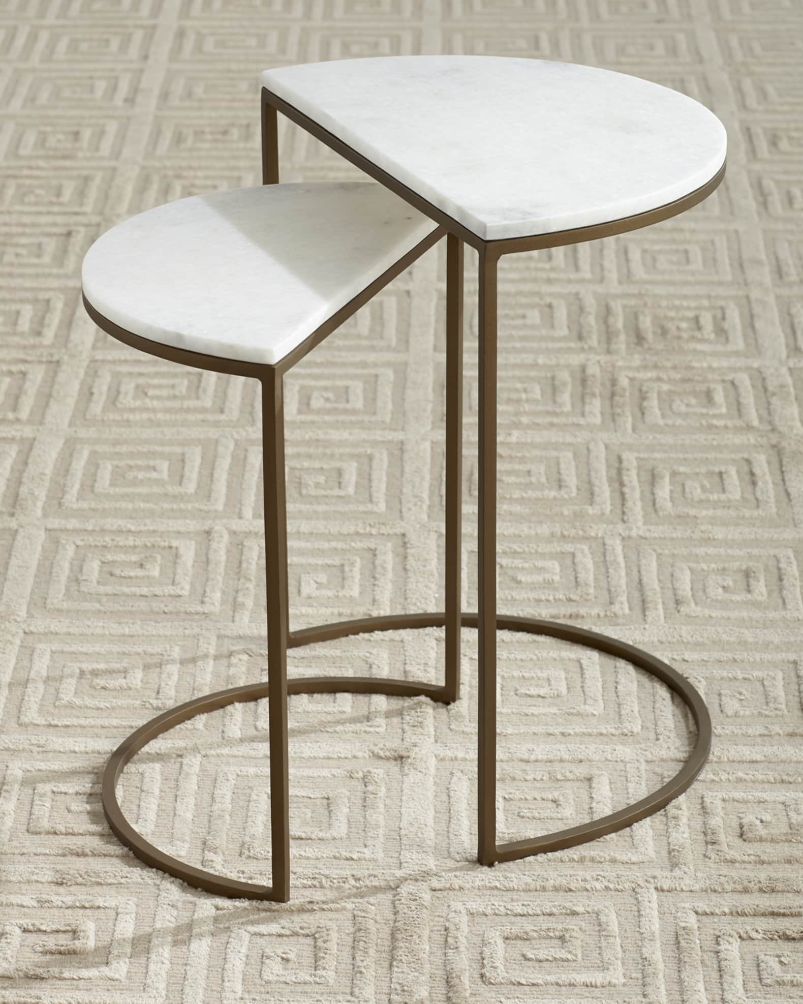 Four hands nesting tables deals