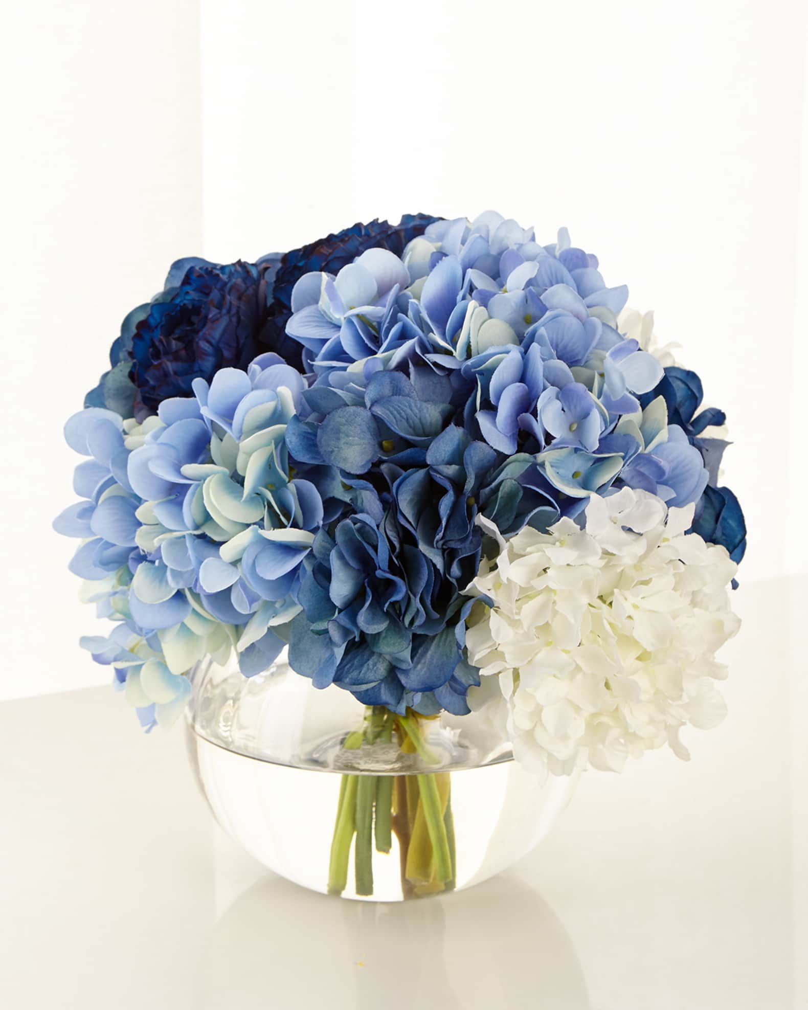 Baby blue cheap flower arrangements