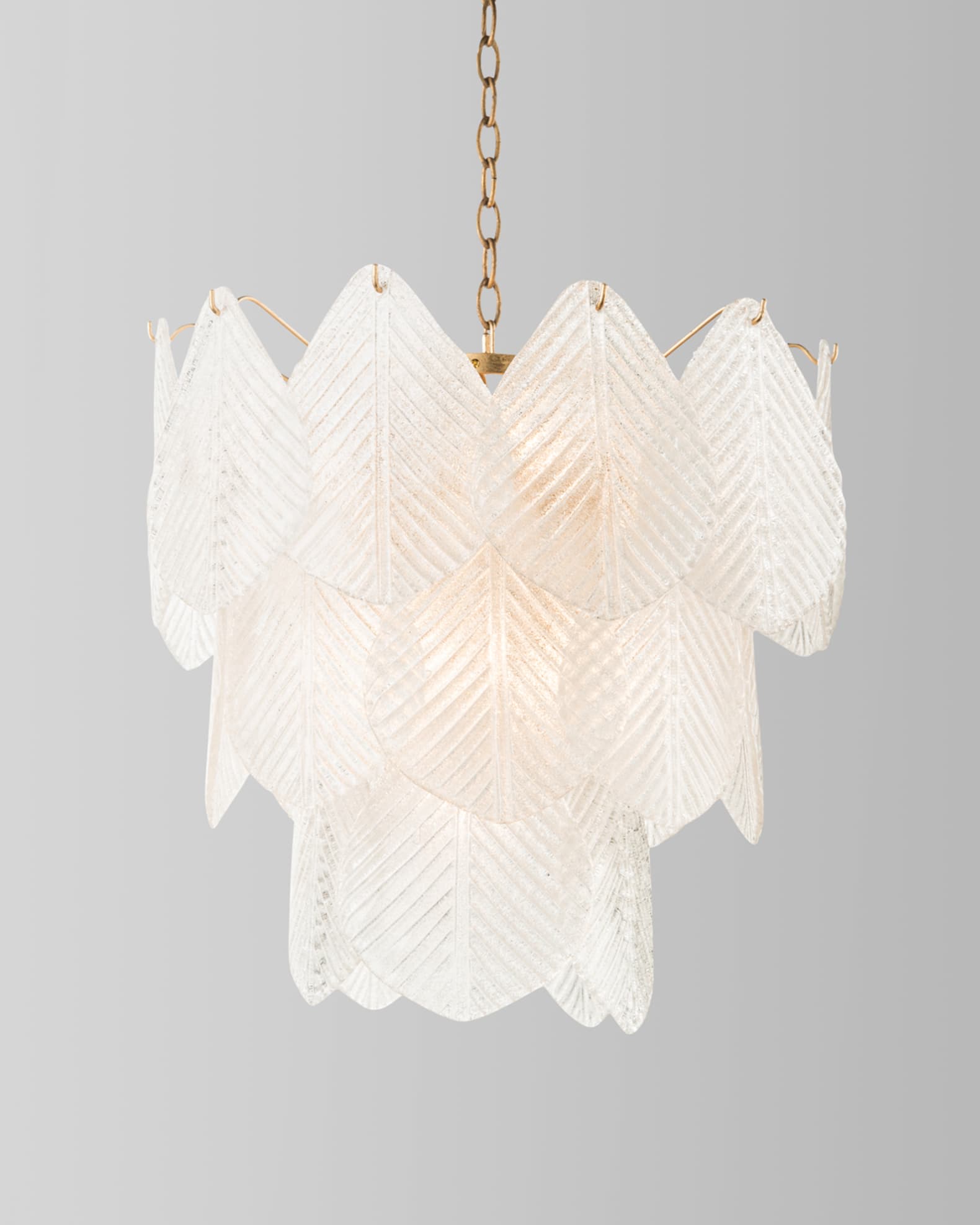 Frosted chandelier deals