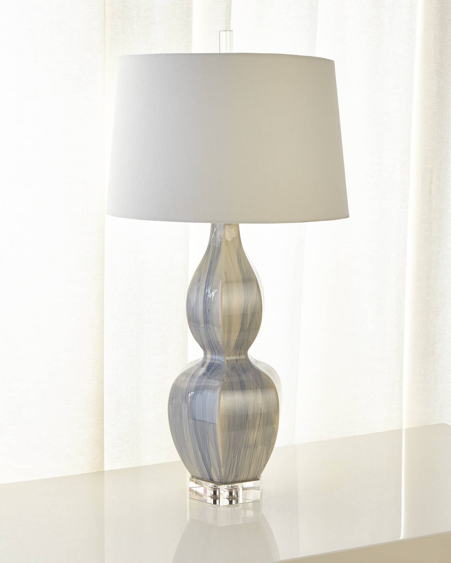 Ceramic urn table lamp online