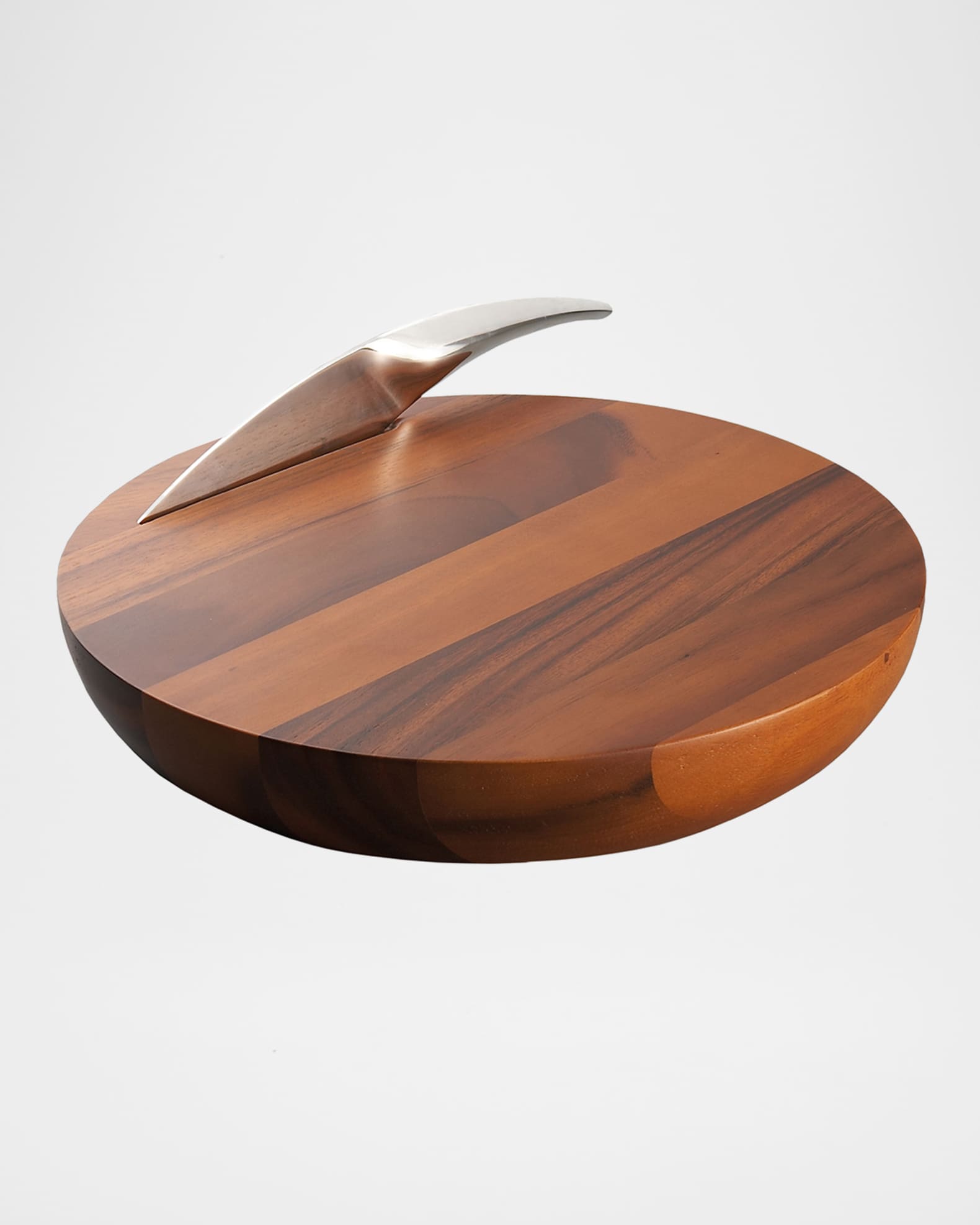 Nambe Harmony Cheese Board with Knife Horchow