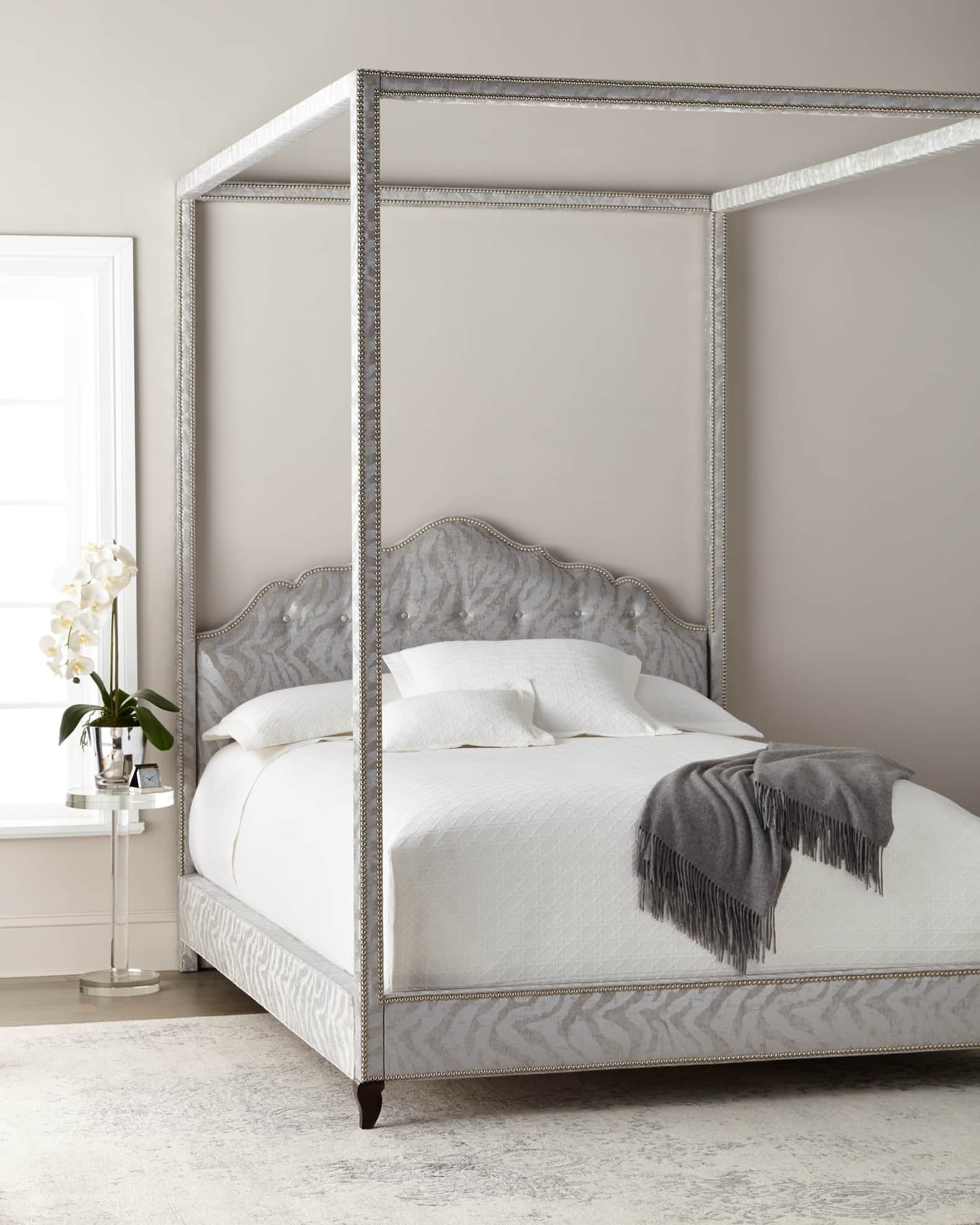 Canopy bed 2024 cal king
