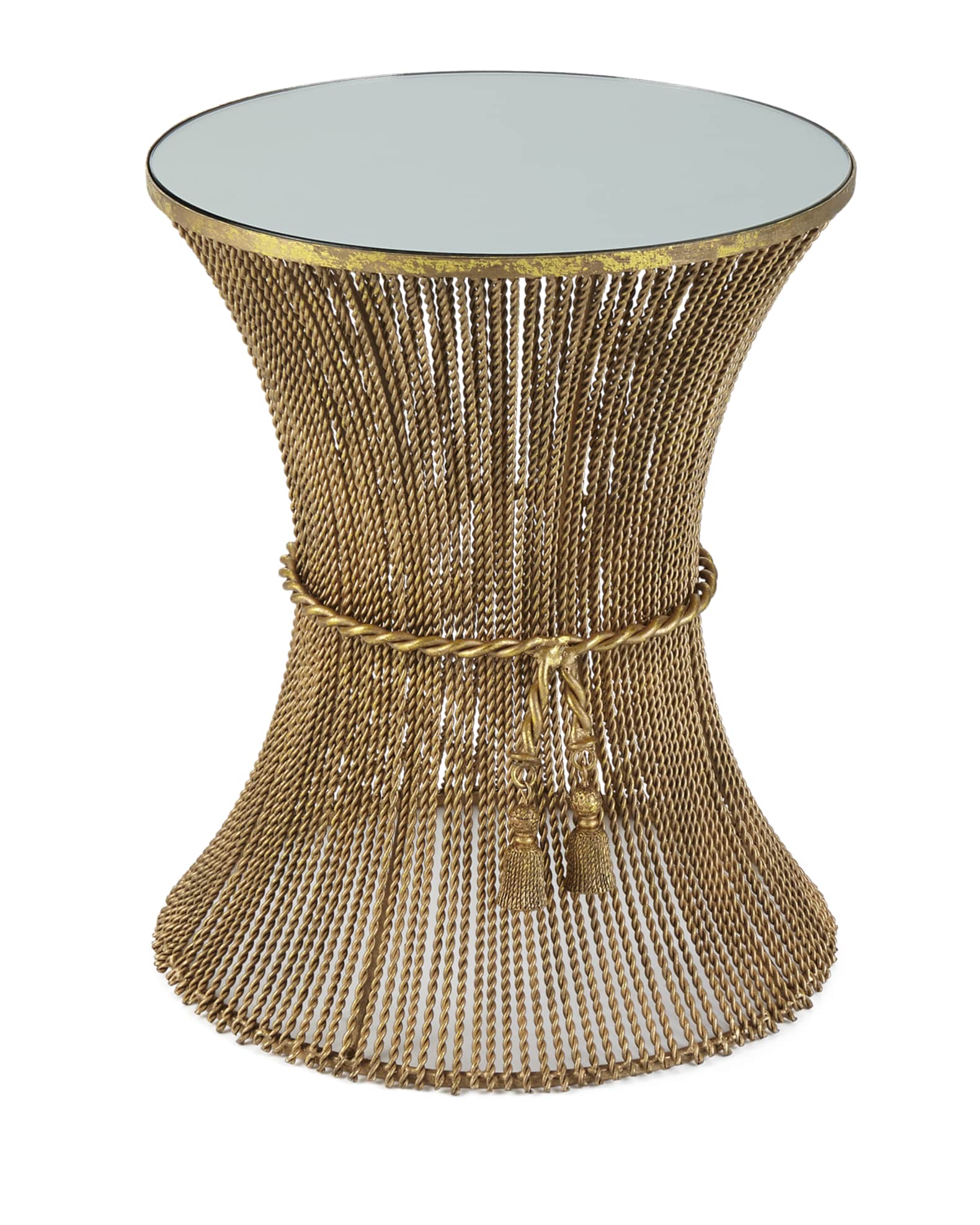 Twisted on sale end table