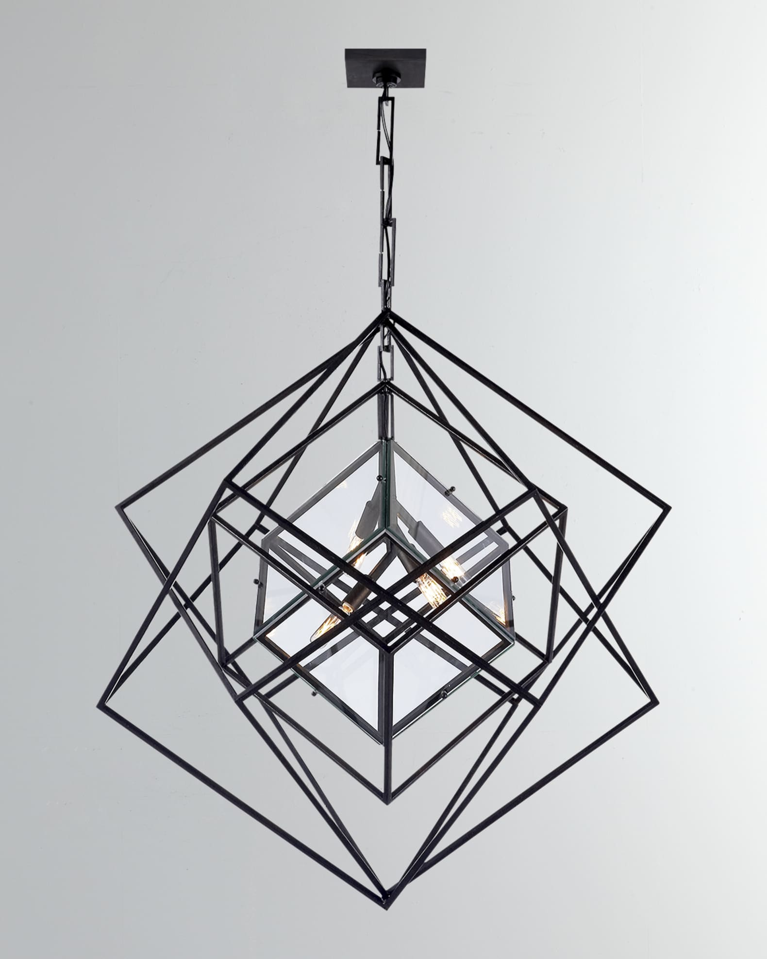 Visual Comfort Signature Cubist Medium Chandelier By Kelly Wearstler Horchow