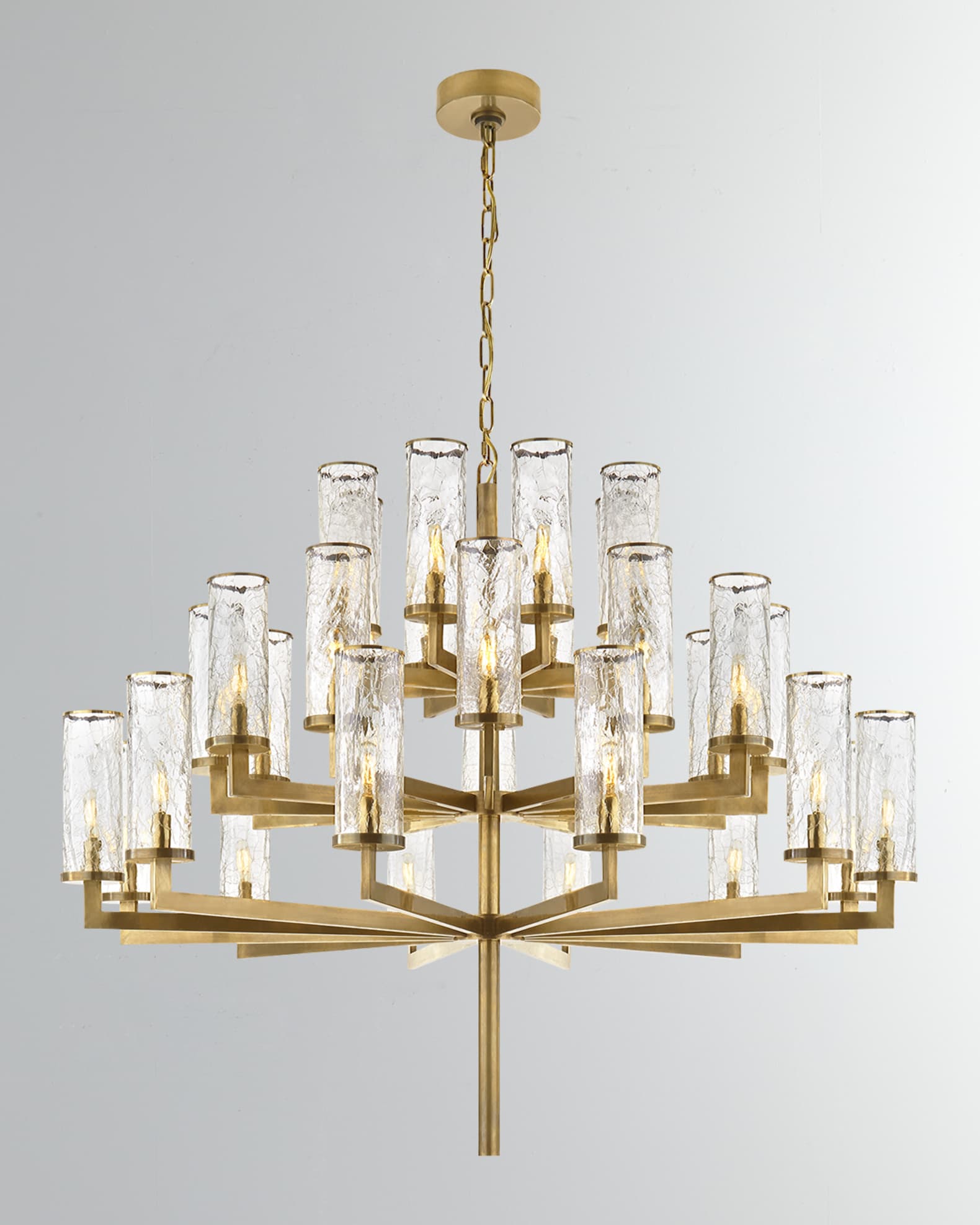 Visual Comfort Lighting, Liaison Single Tier Chandelier, Chandeliers –  Stephanie Cohen Home