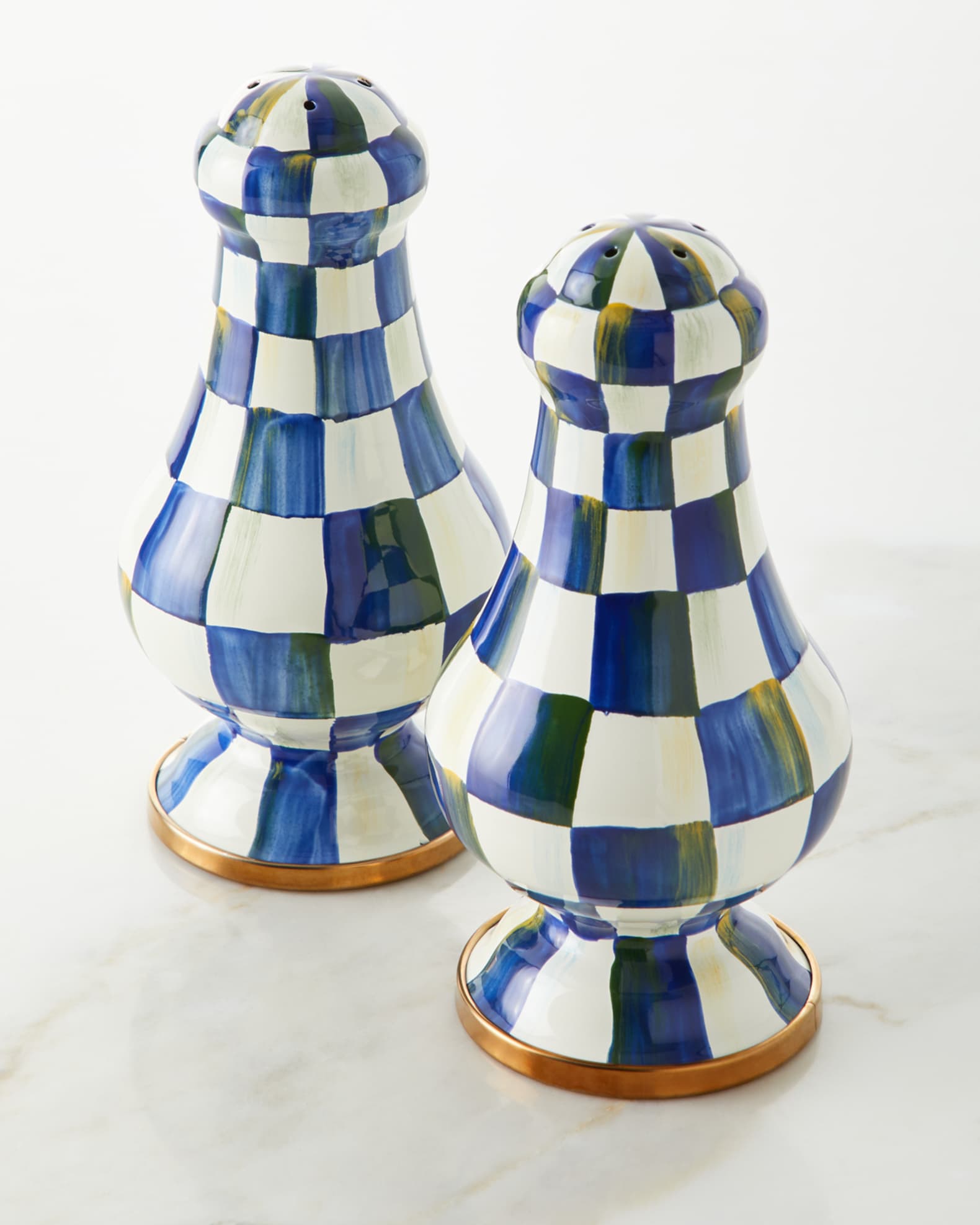 Large salt deals and pepper shakers
