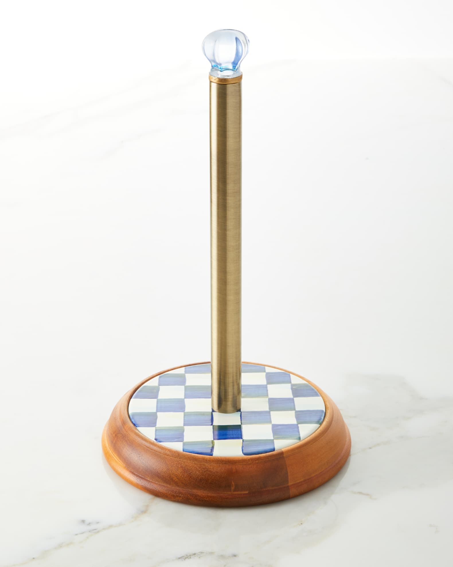 Courtly check paper towel holder store