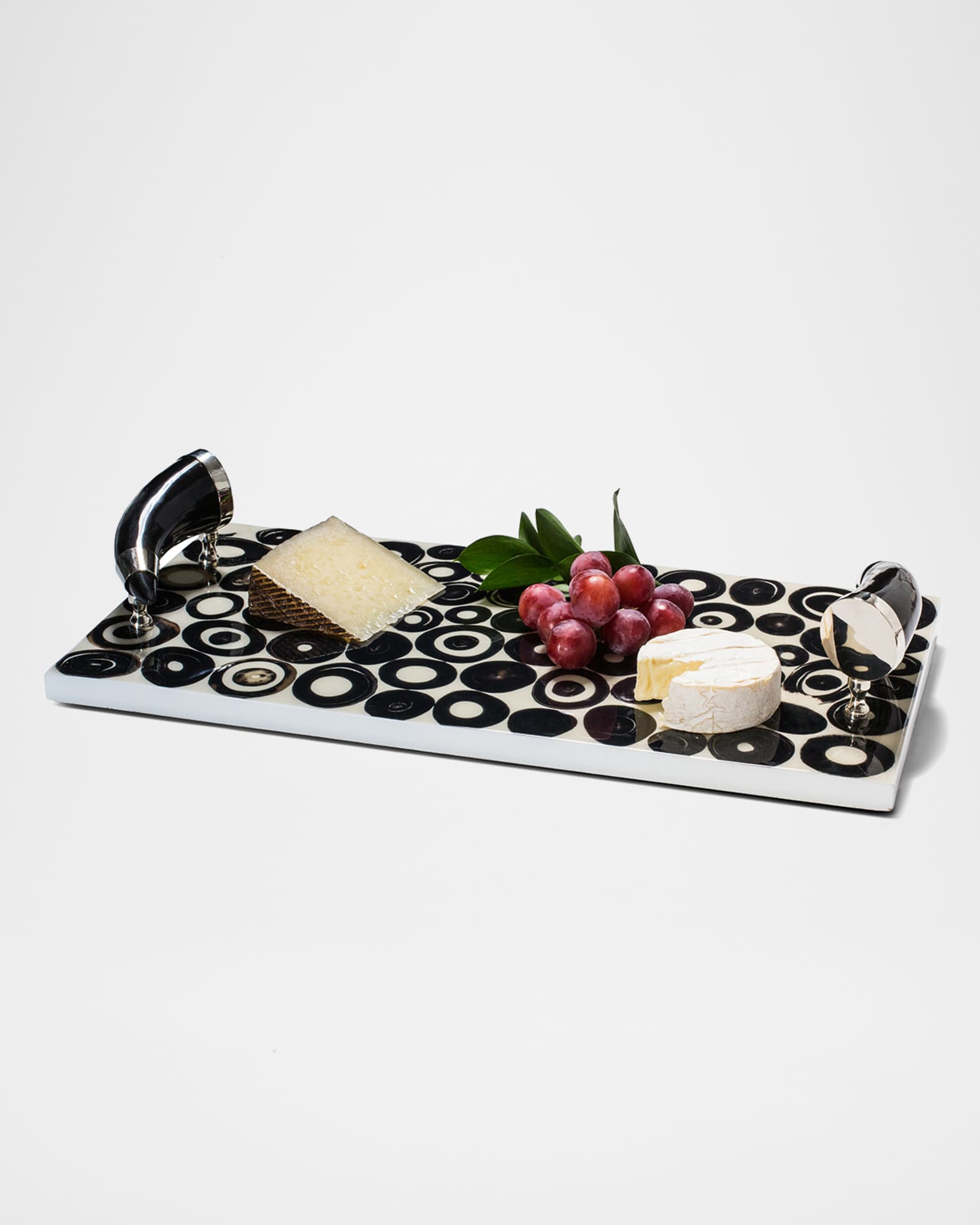 LADORADA Horn Ring Veneer Large Serving Board