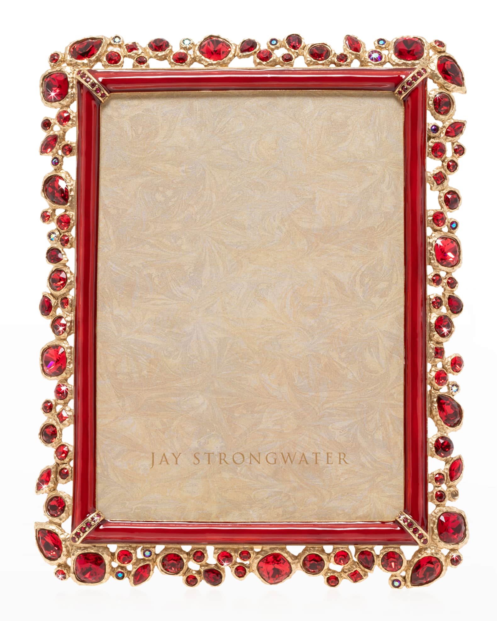 Jay Strongwater Bejeweled Frame, 5" x 7"