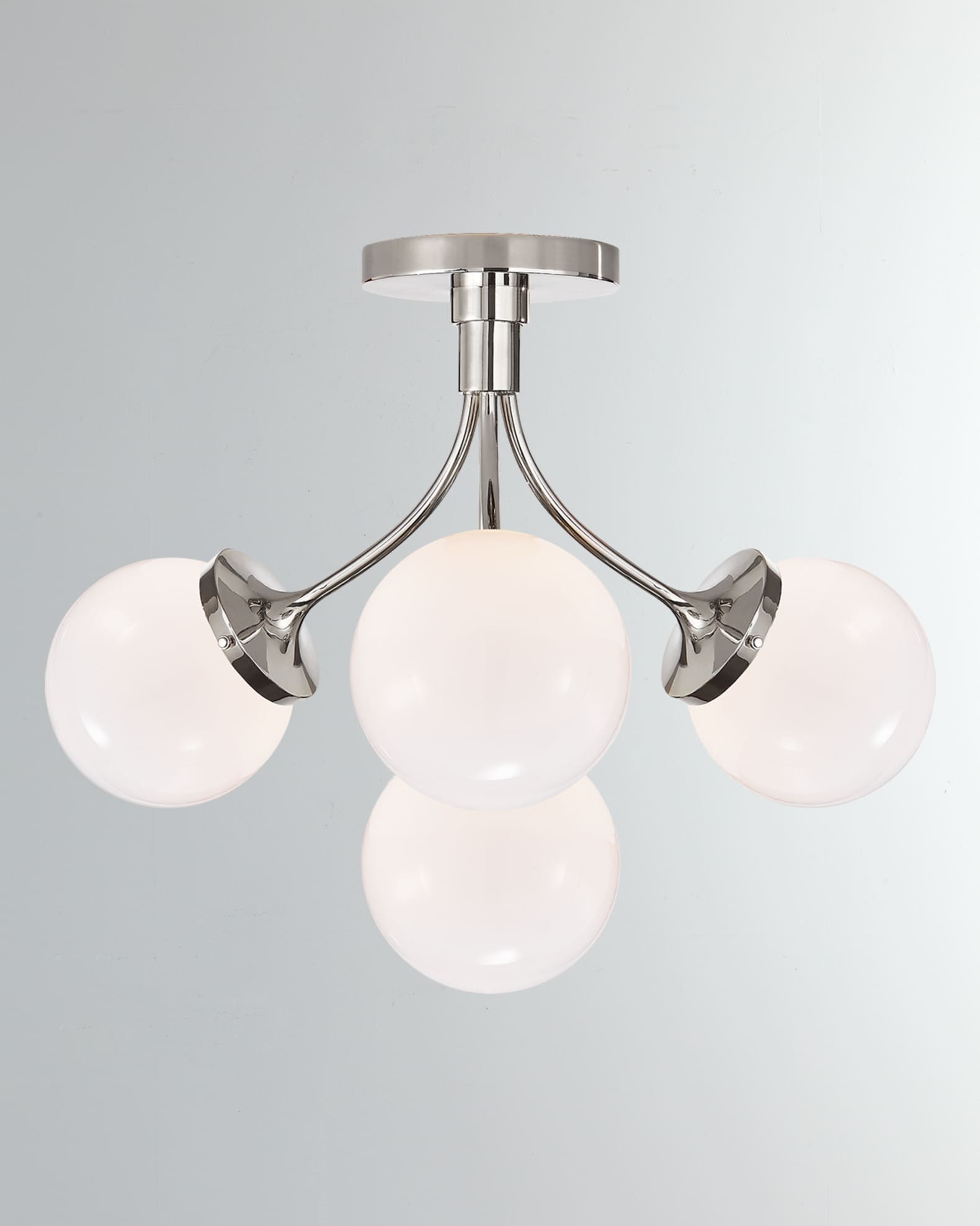 Visual Comfort Signature Prescott Medium Semi Flush Mount Horchow