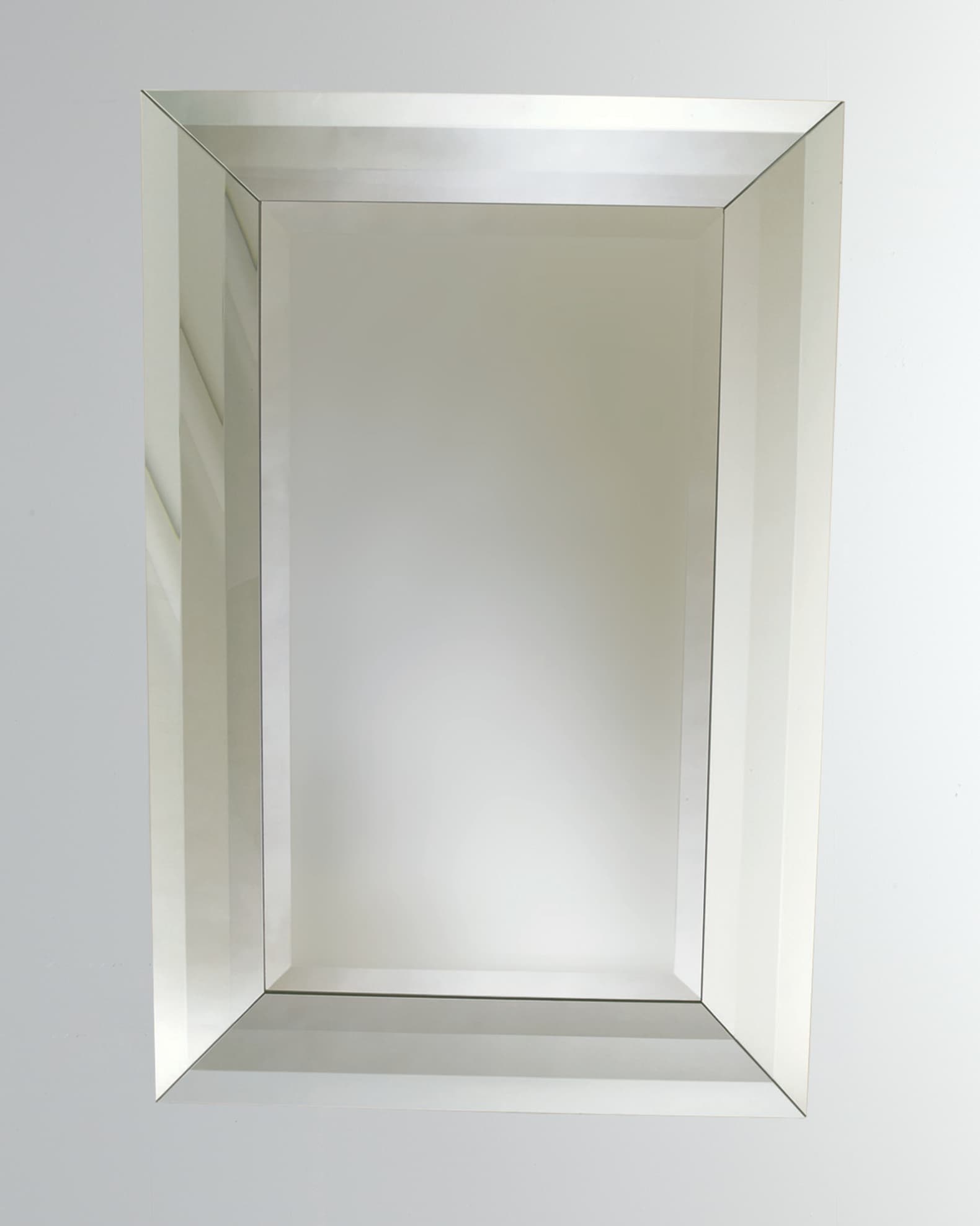 Large best sale beveled mirror