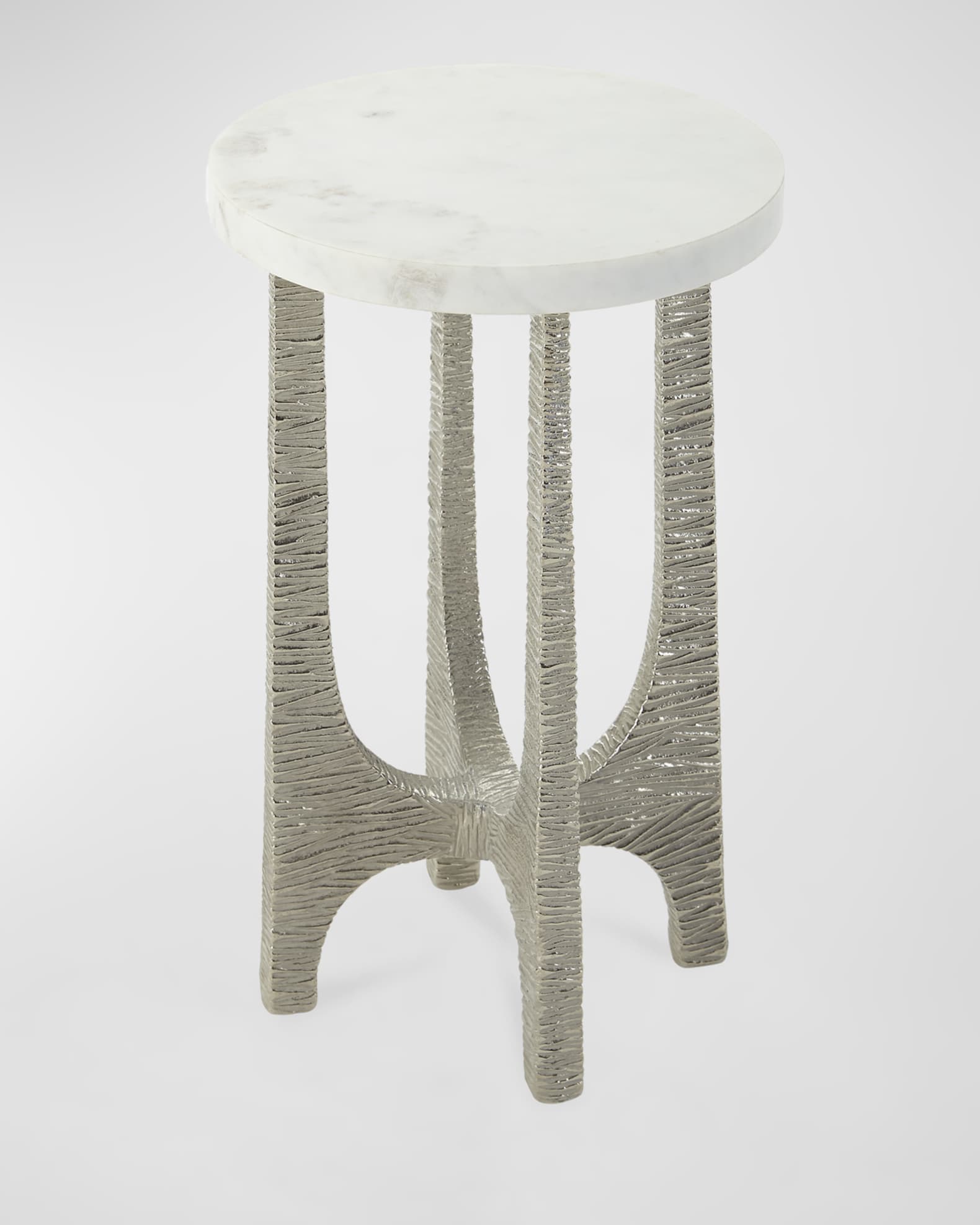John Richard Collection Lupu Marble Martini Table