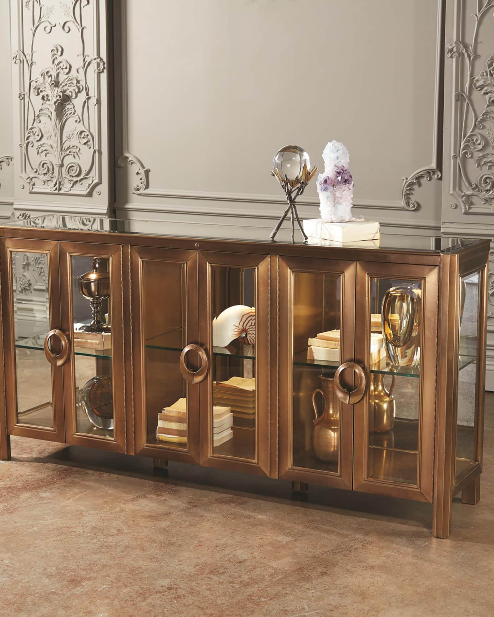 Console display cabinet outlet