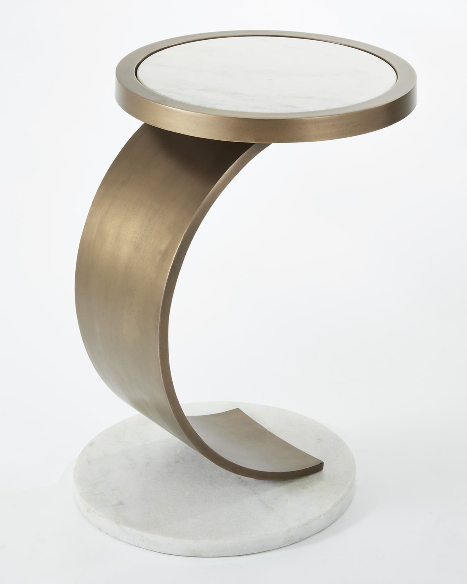 Global Views Amida Curved Accent Table Horchow