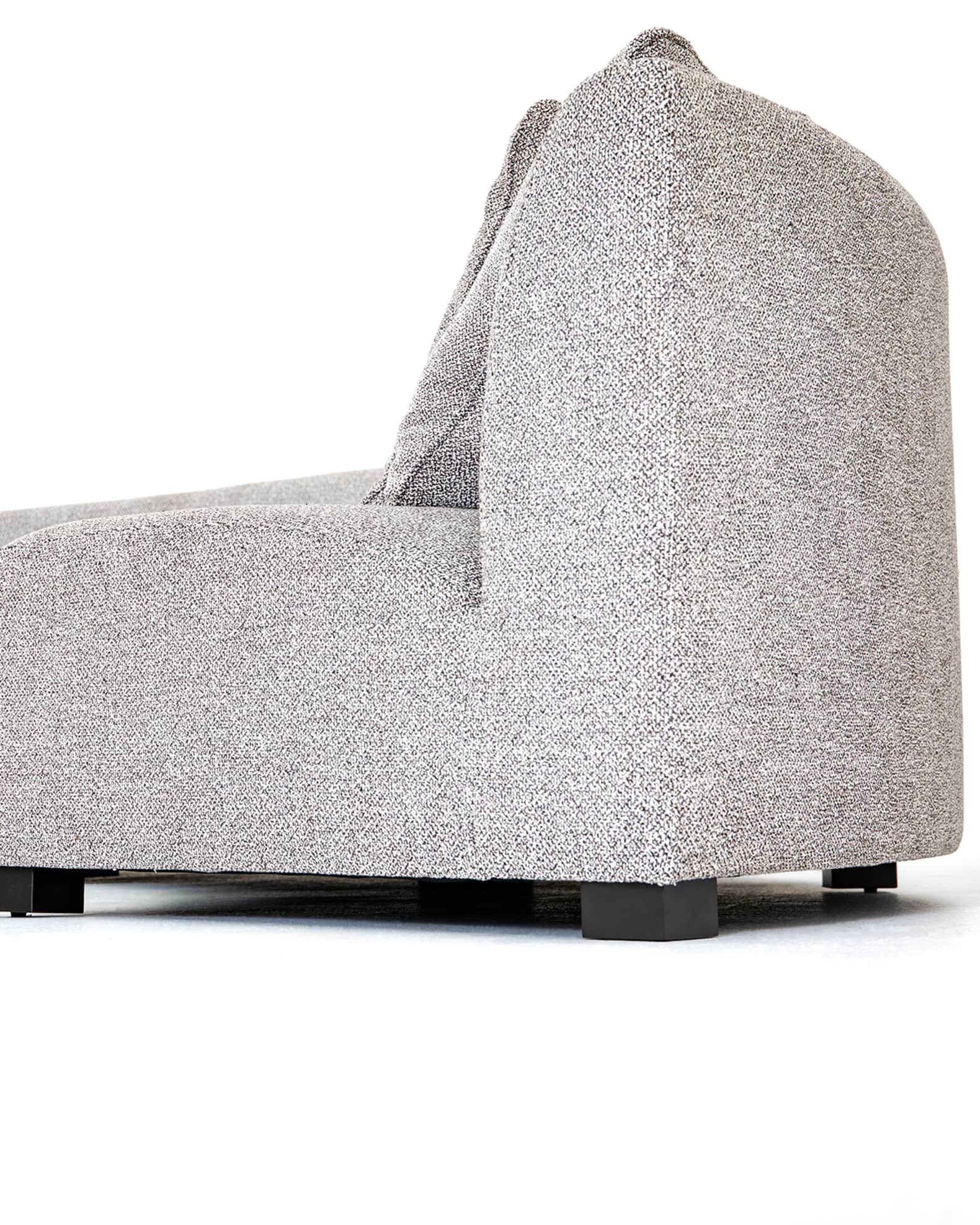Four Hands Belmount Gray Astor 2-Piece Curved Sectional