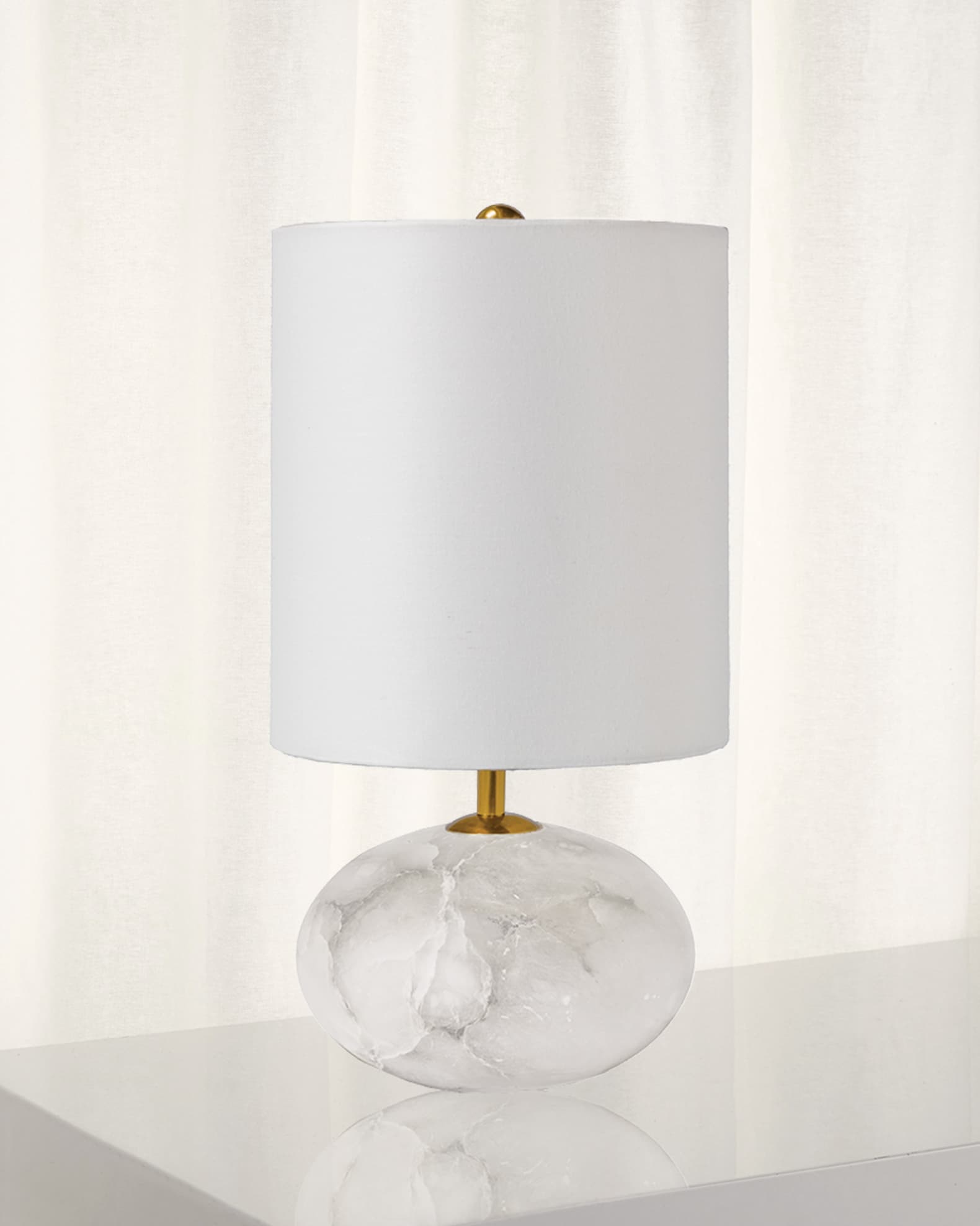 Orb desk lamp top
