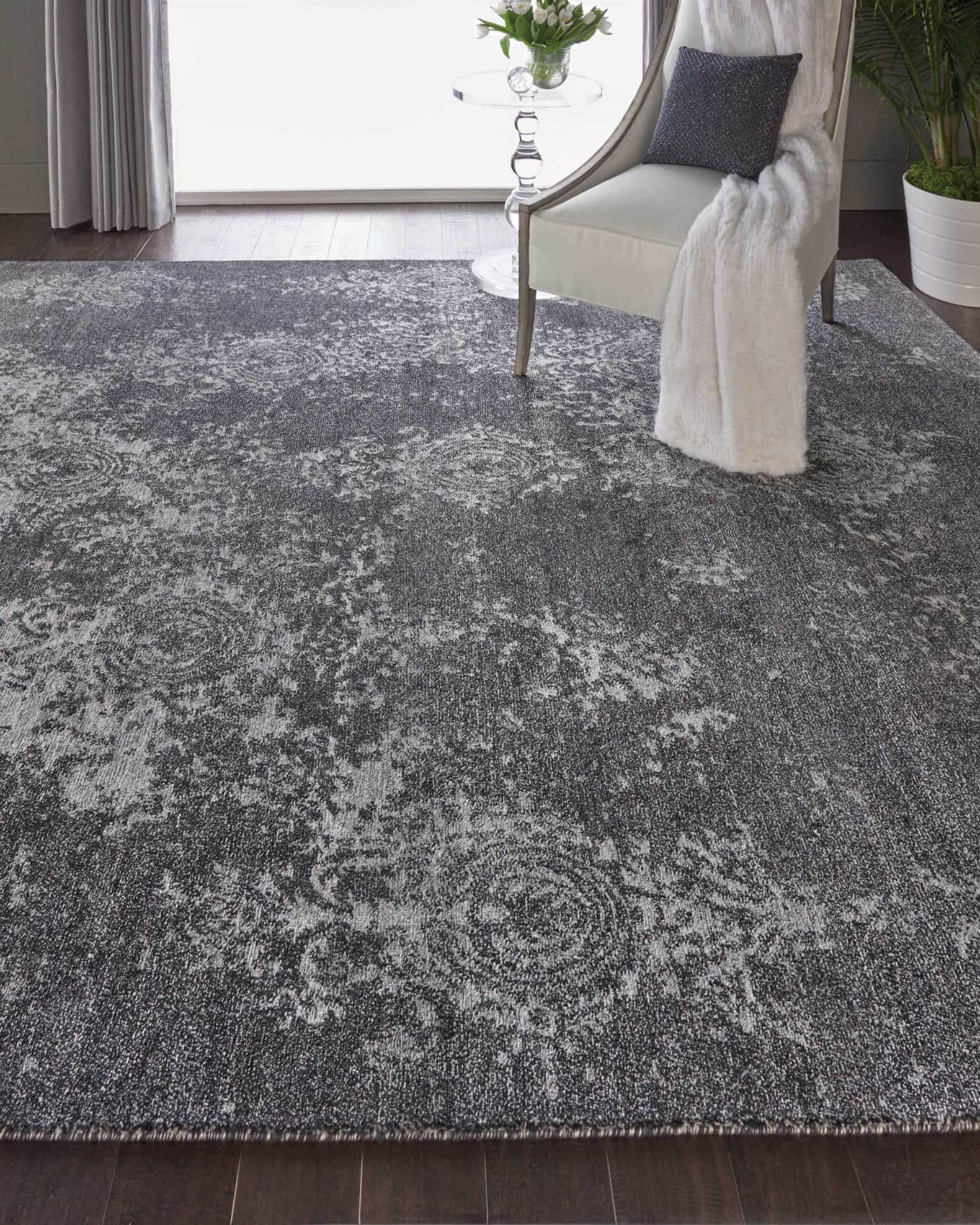 Nourison Mamie Hand-Knotted Rug, 2' x 8'