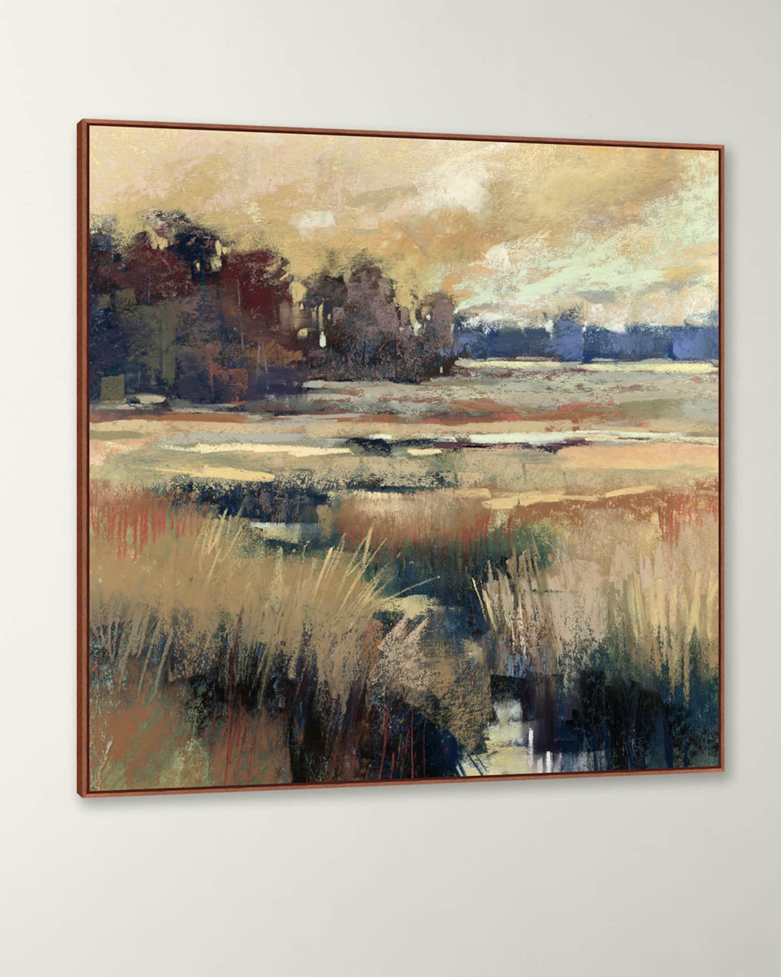 Wendover Art Group "Golden Ribbons" Wall Art on Canvas Horchow