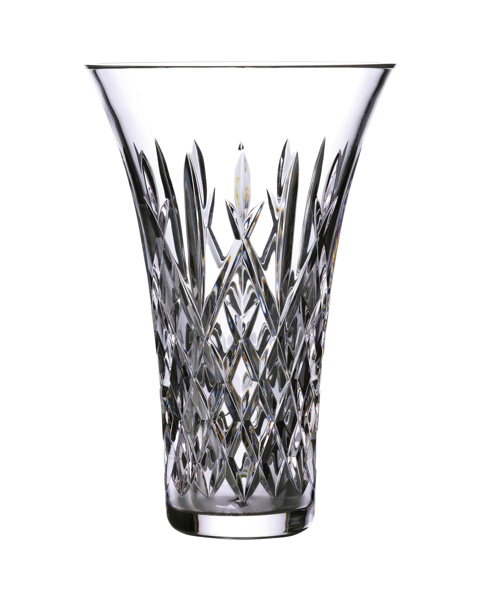 Waterford Crystal Araglin 12" Flared Vase Horchow