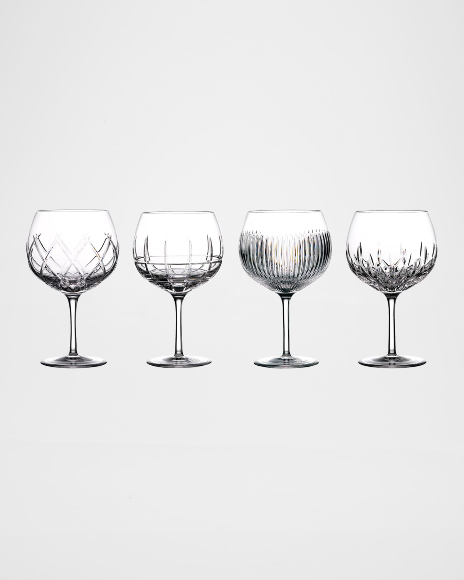 Crystal best sale gin glasses