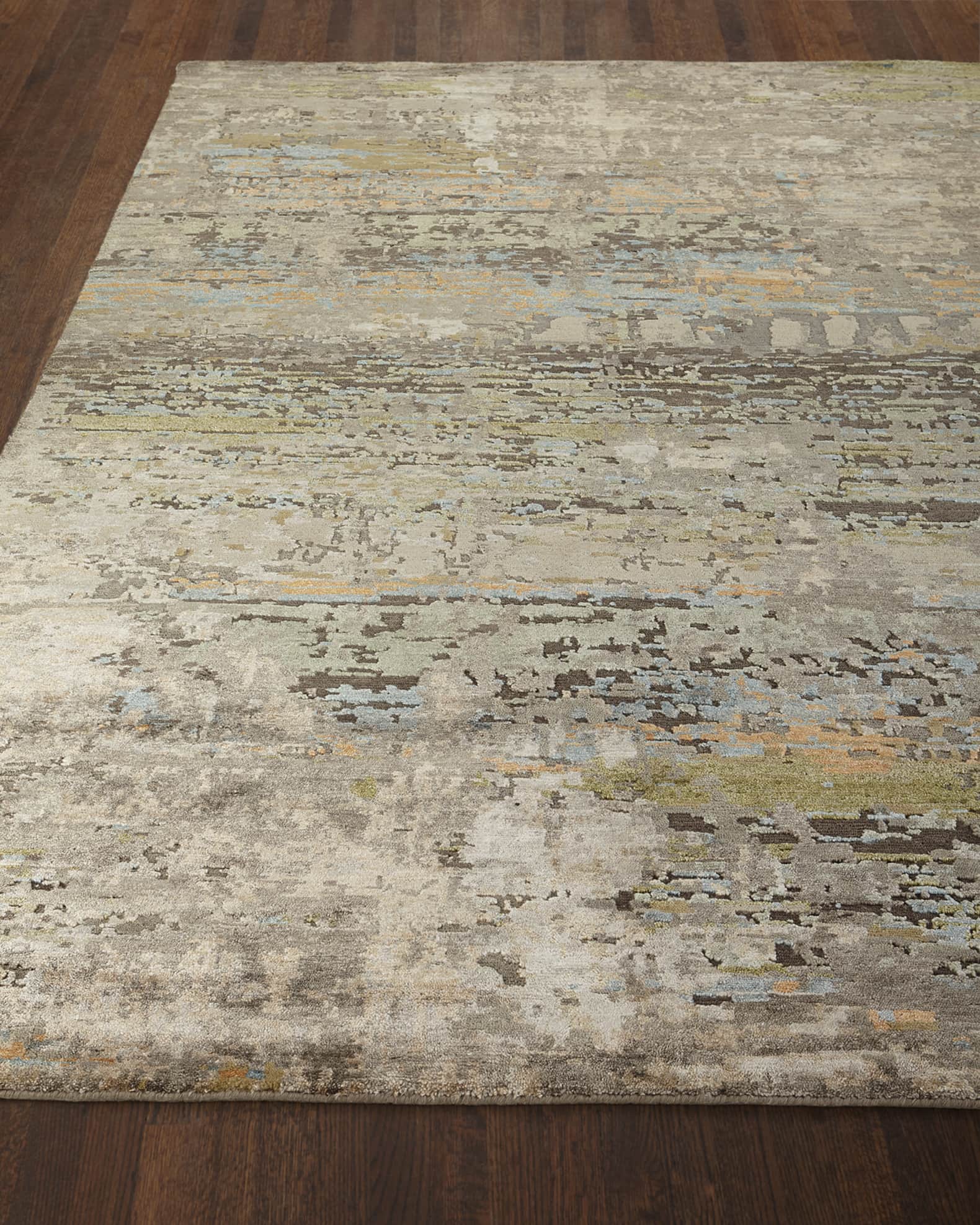 Josie Natori Lhasa Haze Hand-Knotted Rug, 12' x 15'