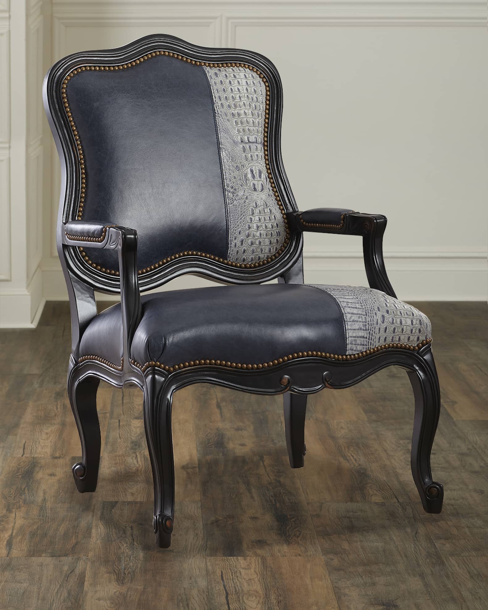 Leather bergere chair 2025