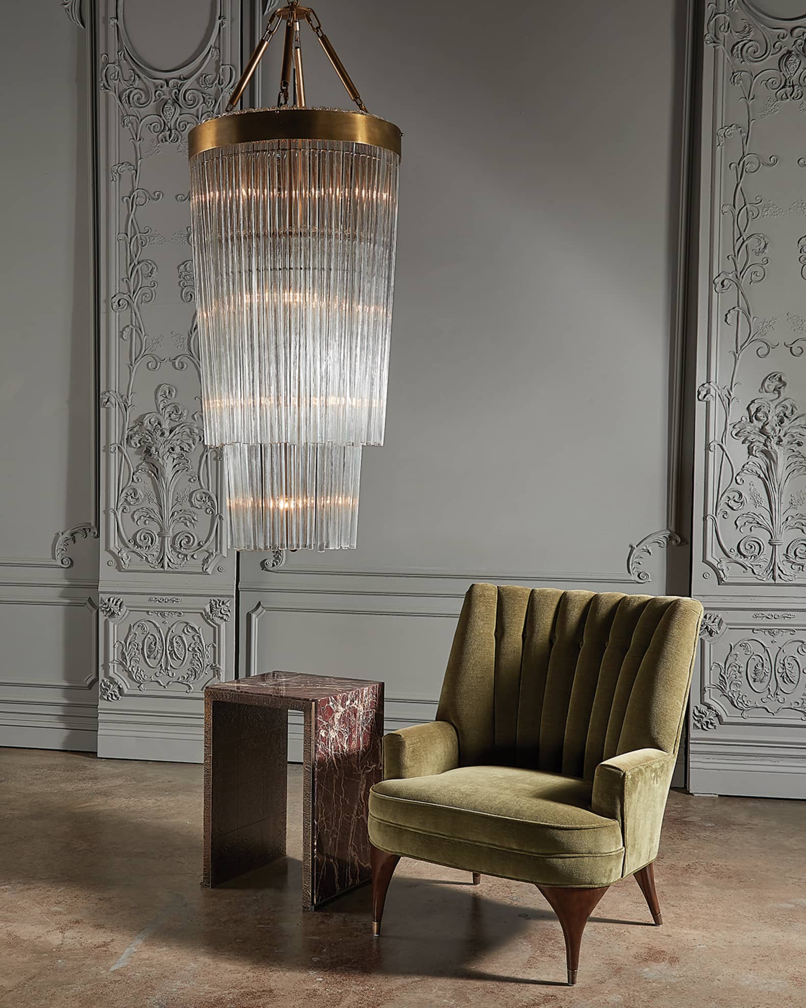 Rain chandelier hot sale
