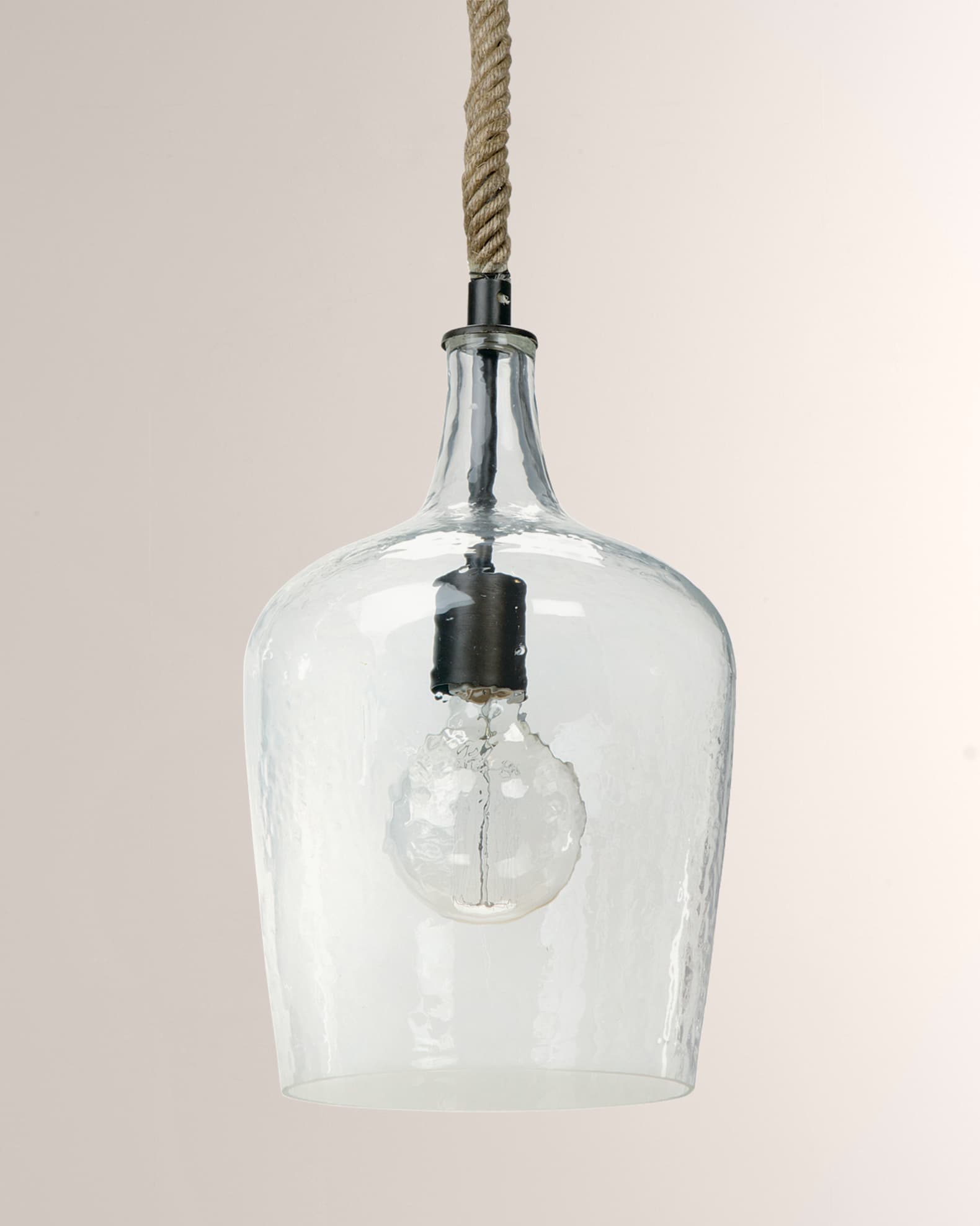Regina Andrew Hammered Glass Lighting Pendant