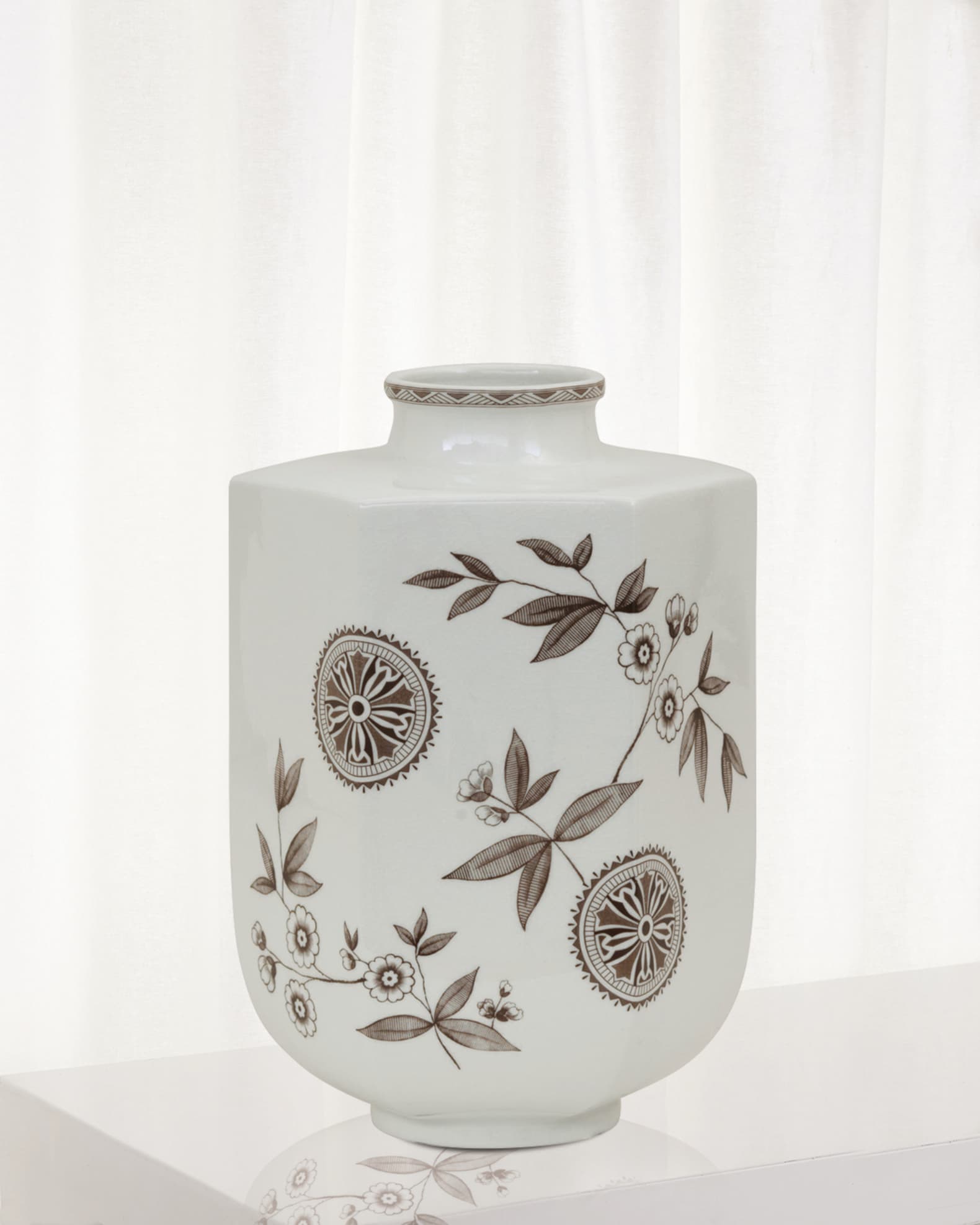 Port 68 Temba Medium Vase, Brown