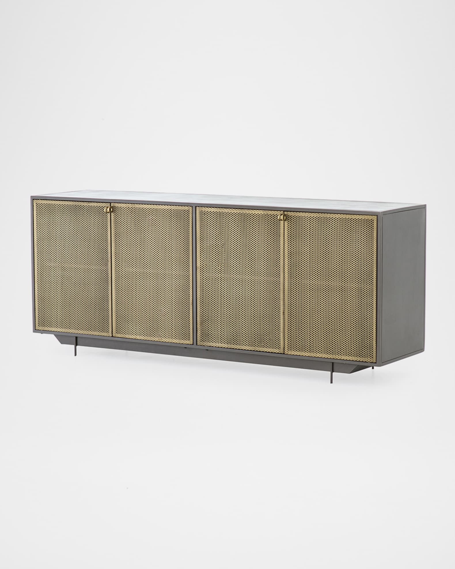Four Hands Brass Patina Console