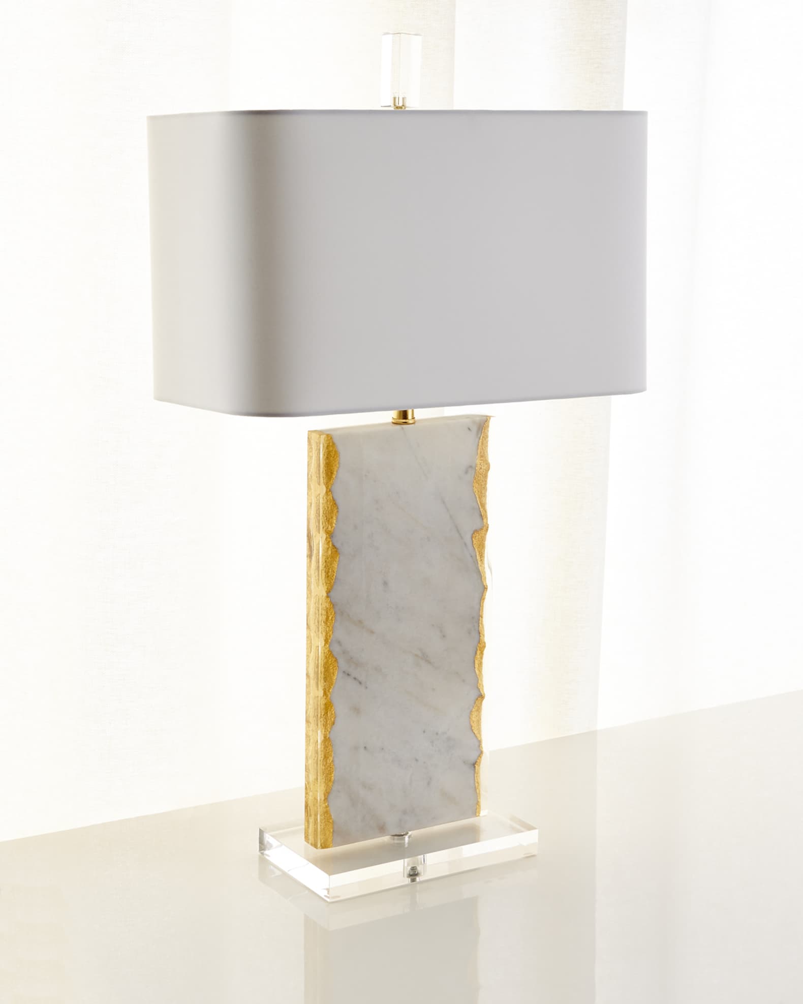 White marble lamp table hotsell