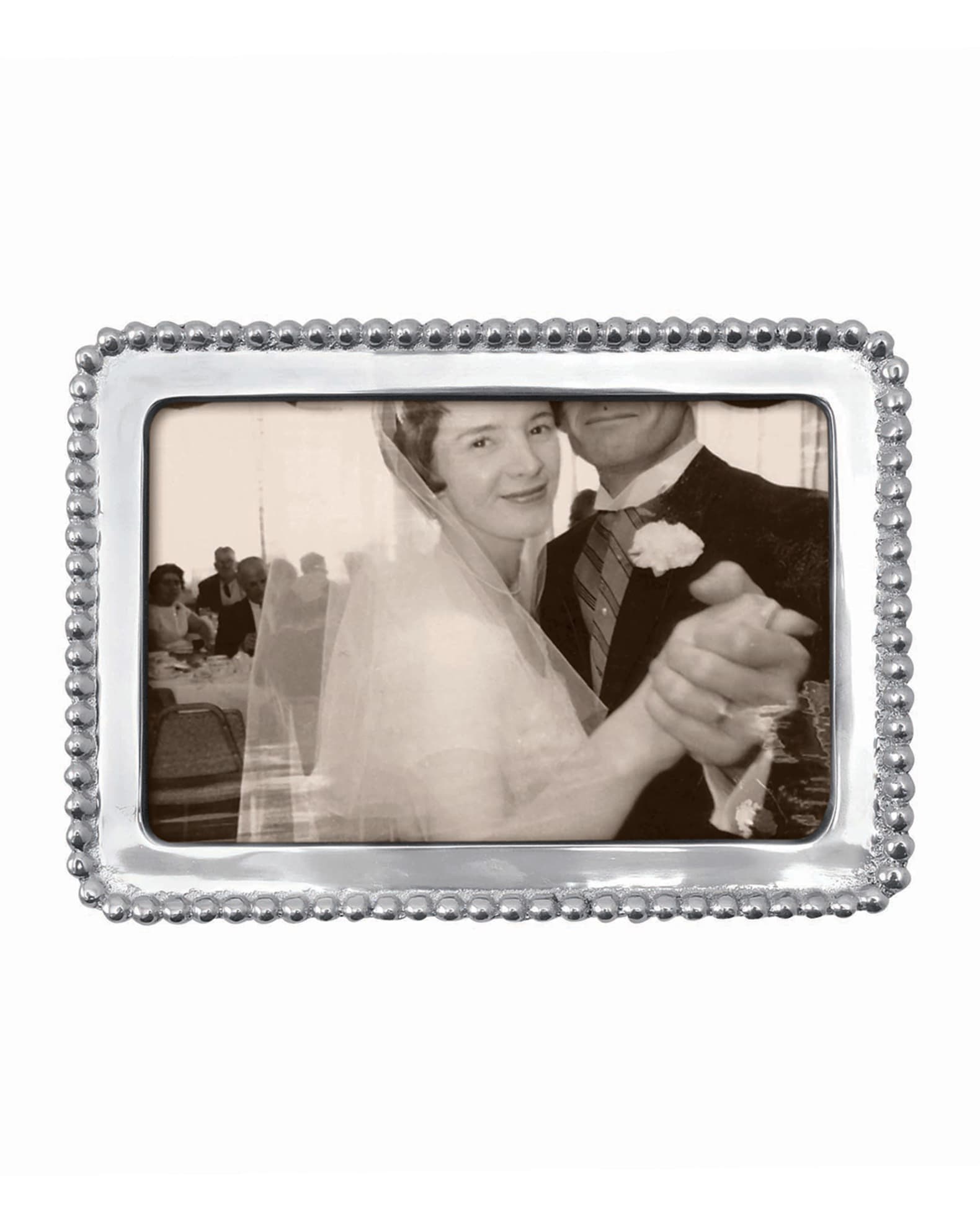 Mariposa Beaded Picture Frame, 4" x 6" Horchow