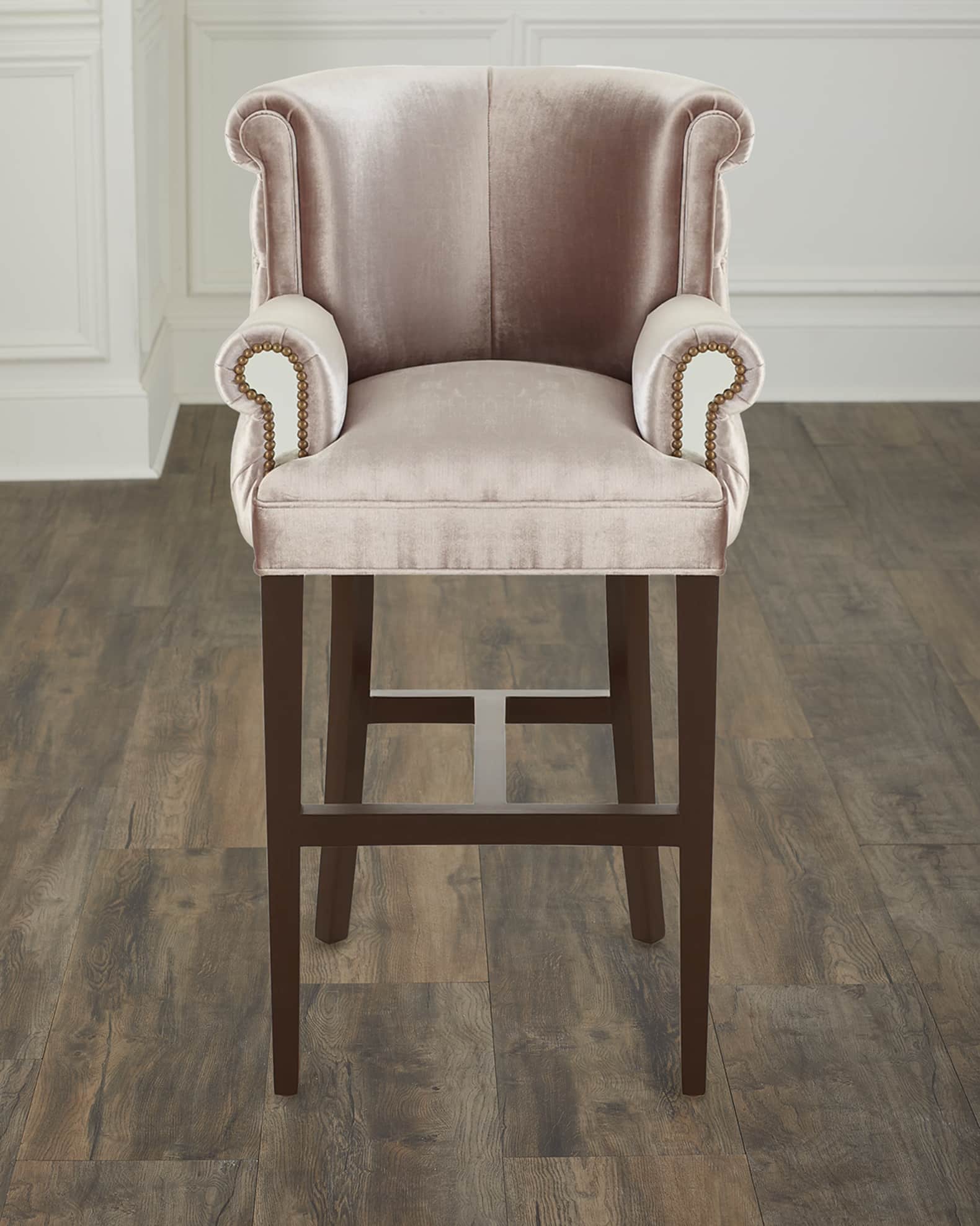 Mirrored bar stools best sale