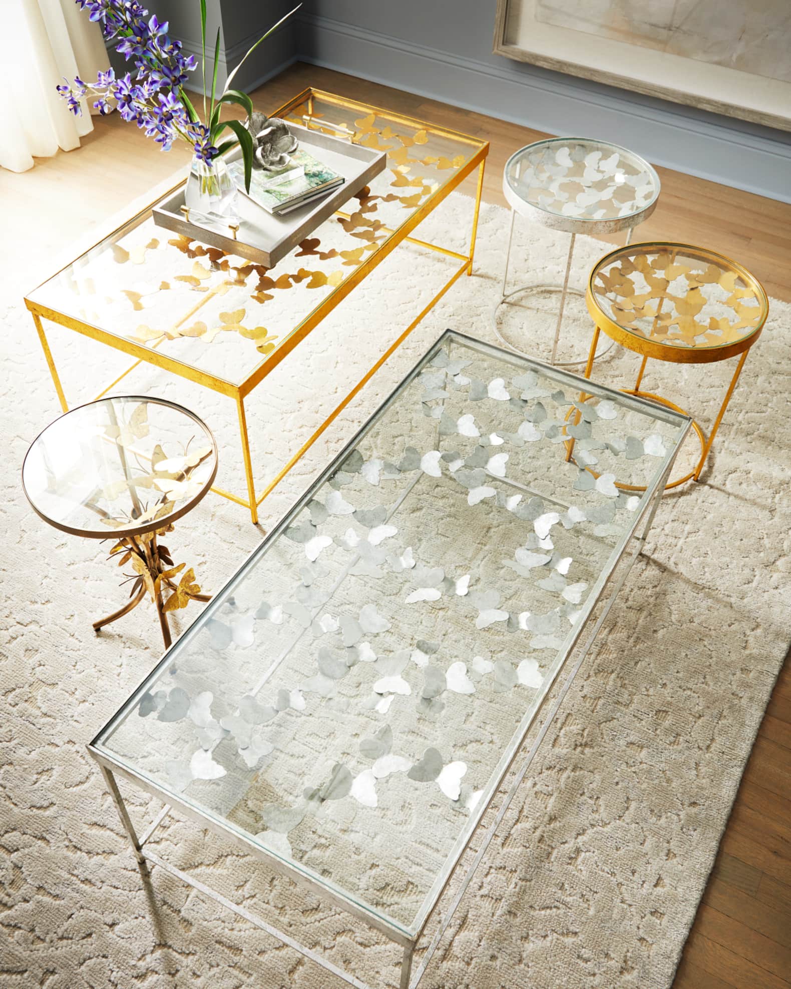 Mimosa butterfly coffee table online