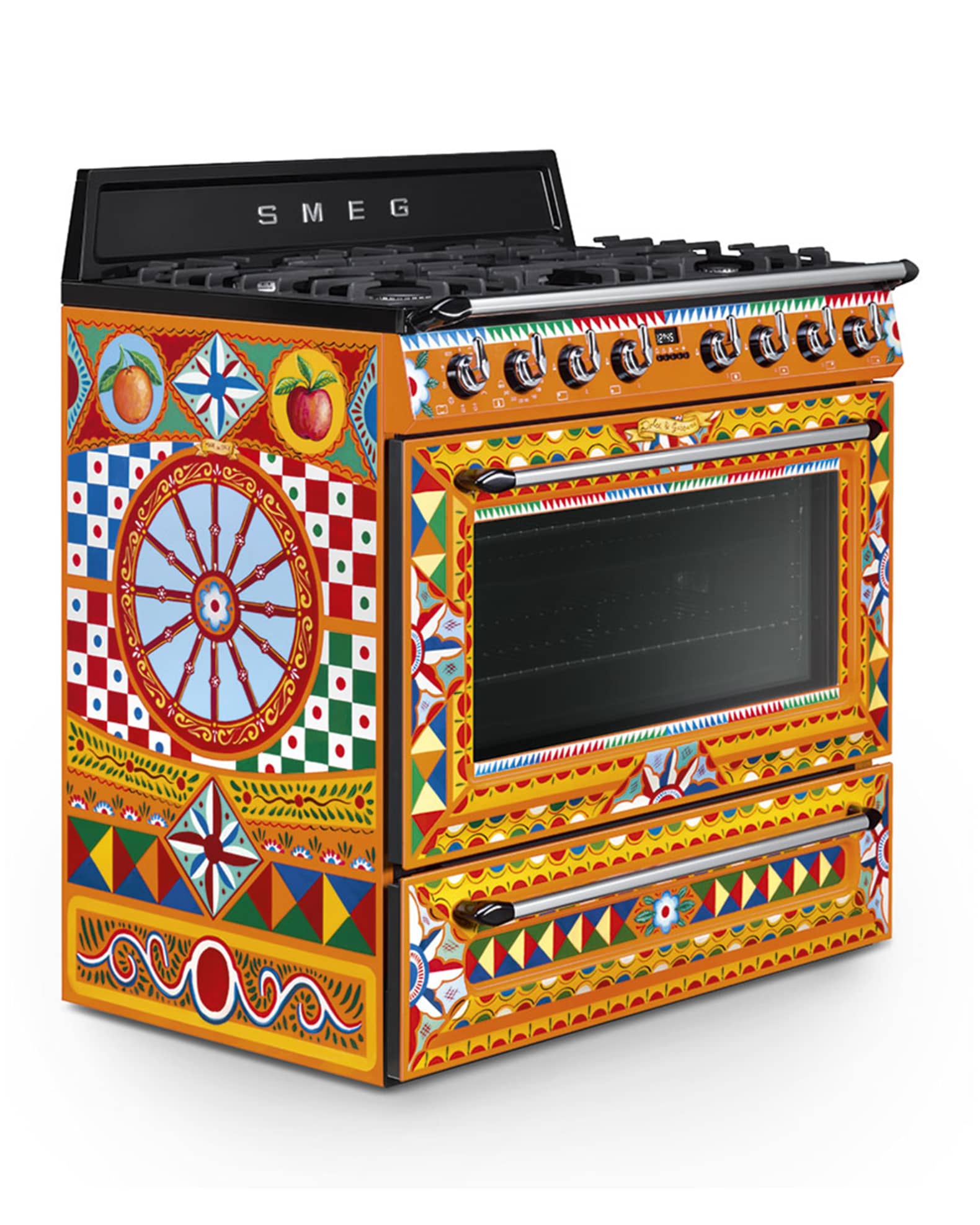 Smeg Dolce&Gabbana x SMEG Carretto Range | Horchow