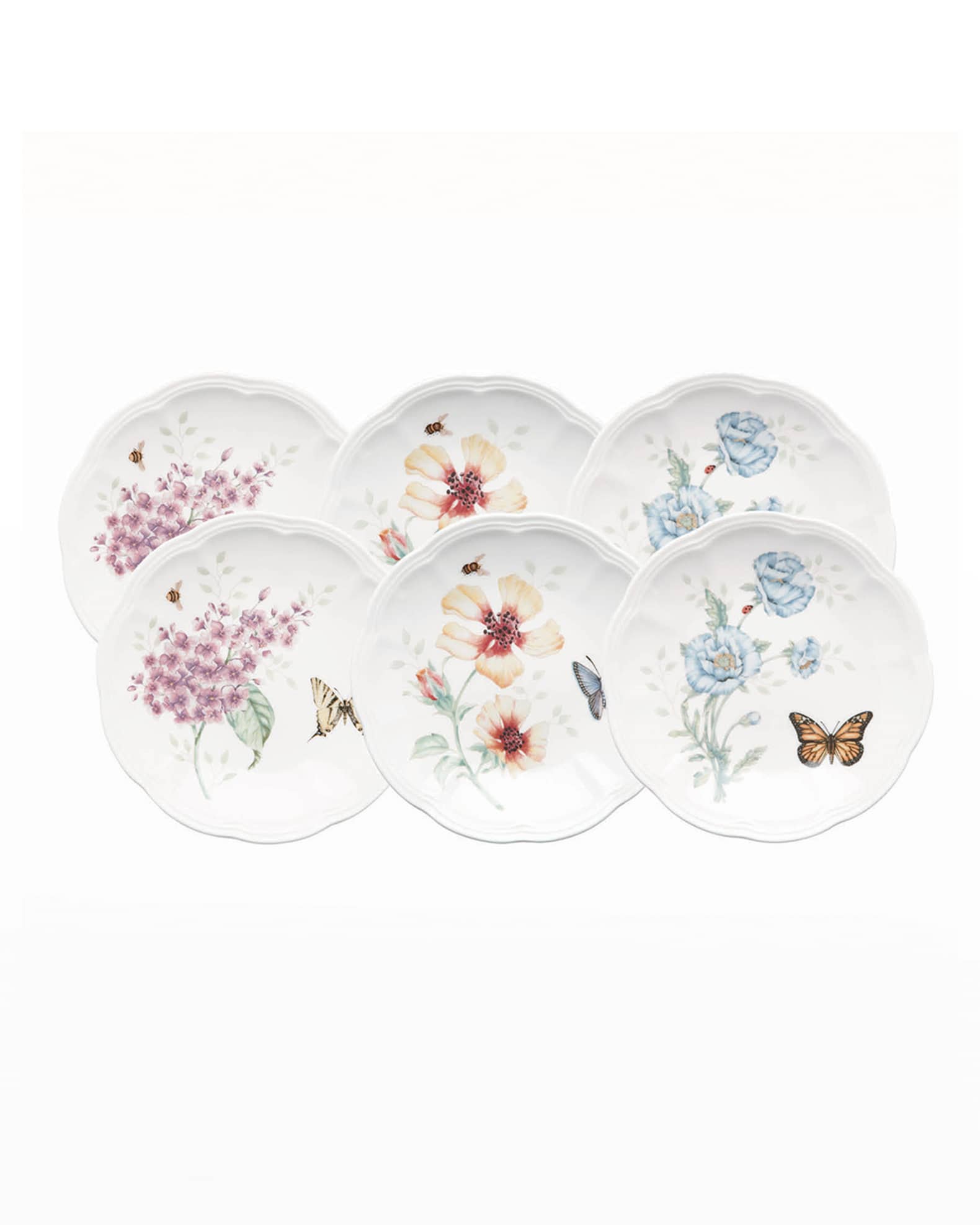 Butterfly meadow plates clearance