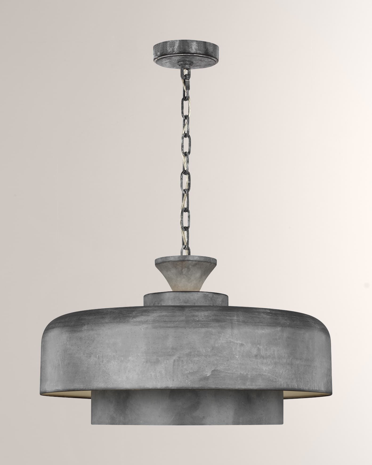 Galvanized pendant light clearance